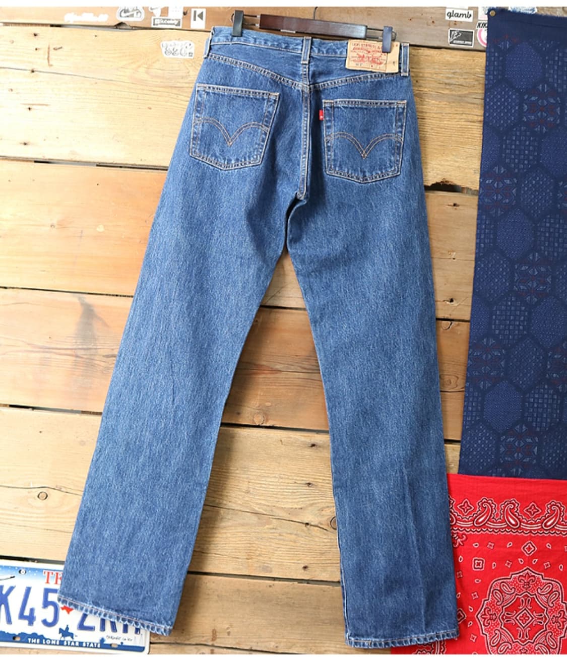 미국판 04s levis 15 501-0186 블랭크텝 튼튼한 데님팬츠  상품이미지4