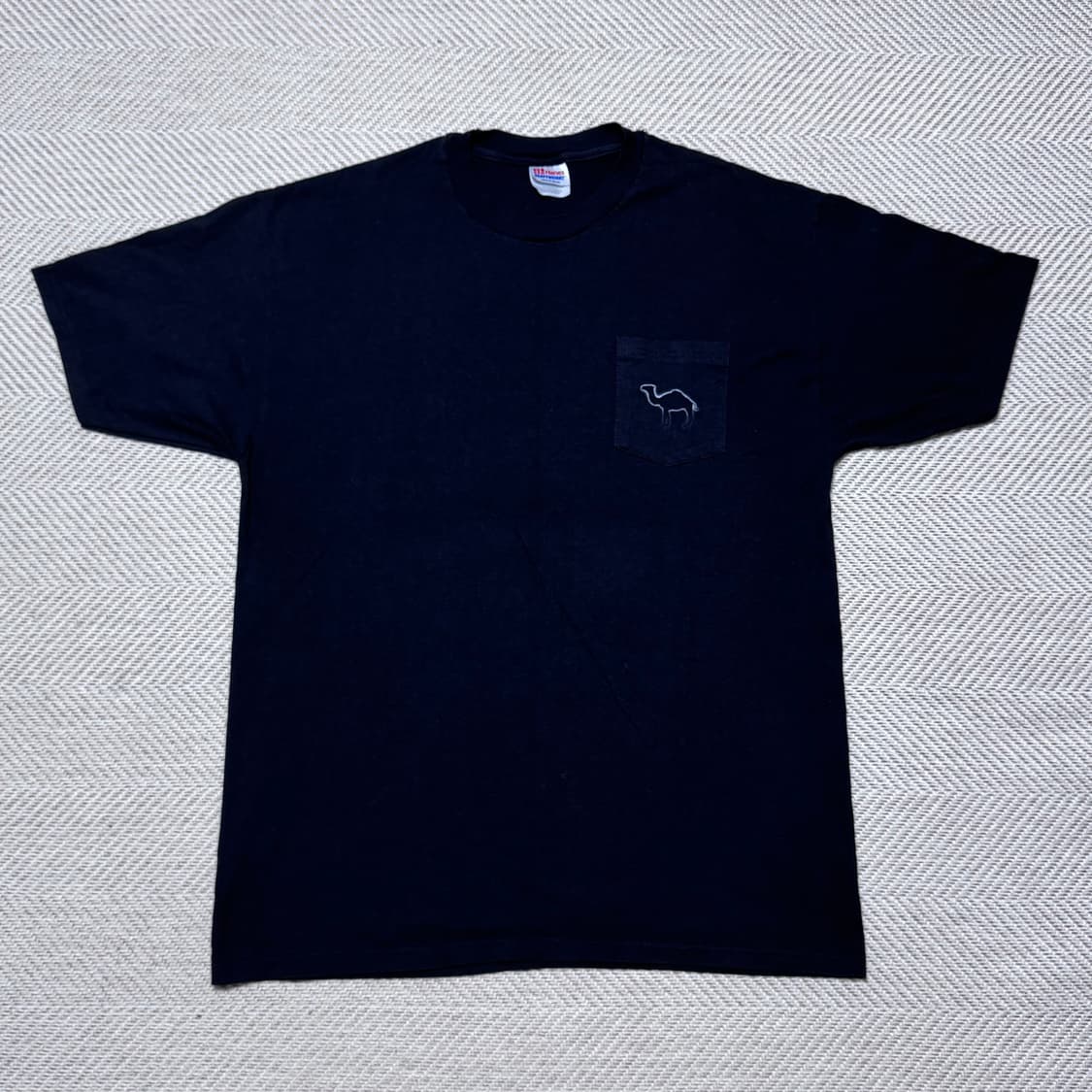 (XL) 9Os 빈티지 카멜 프로모 이클립스 포켓 티셔츠 상품이미지3