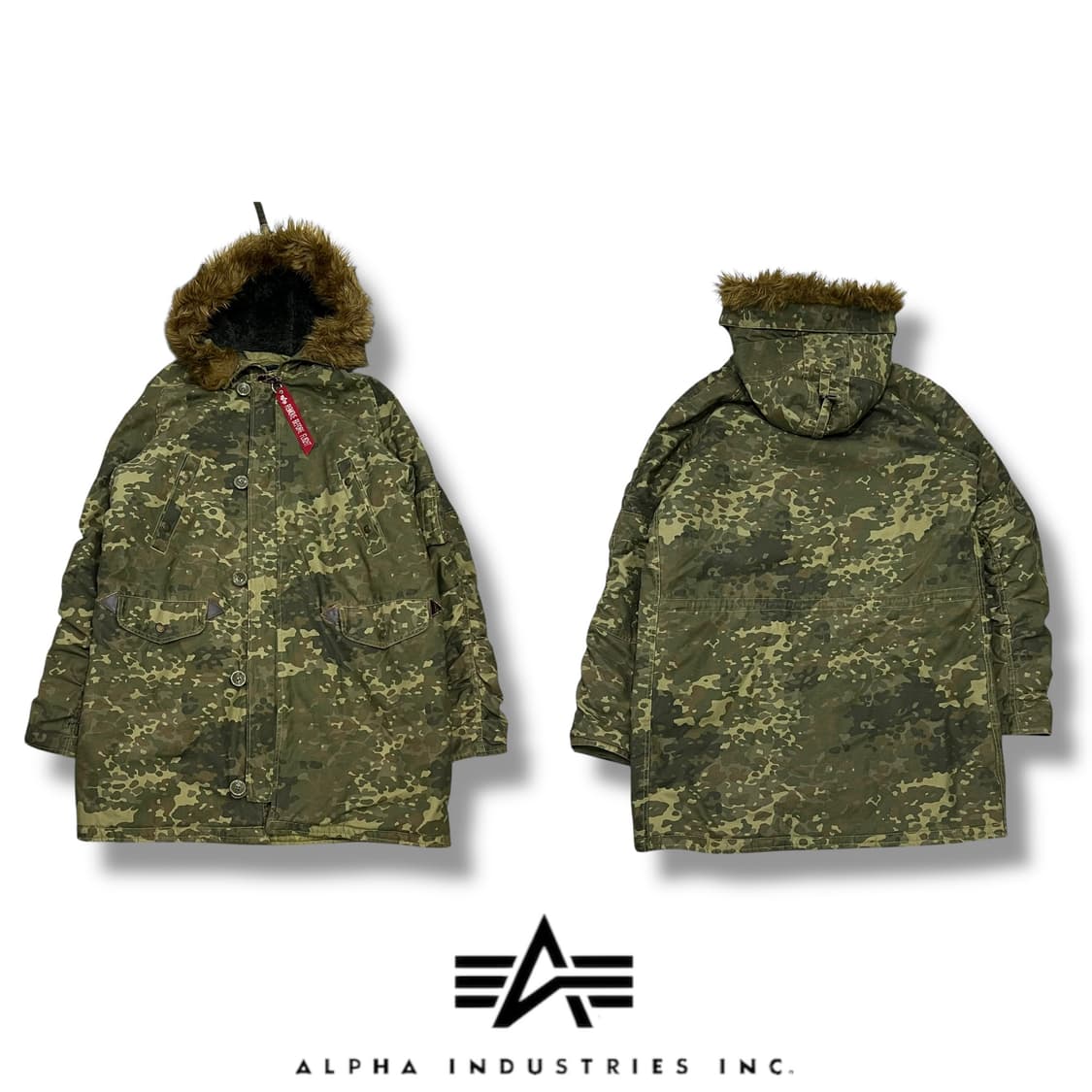 알파인더스트리 카모 n3b 파카 s08805 상품이미지1