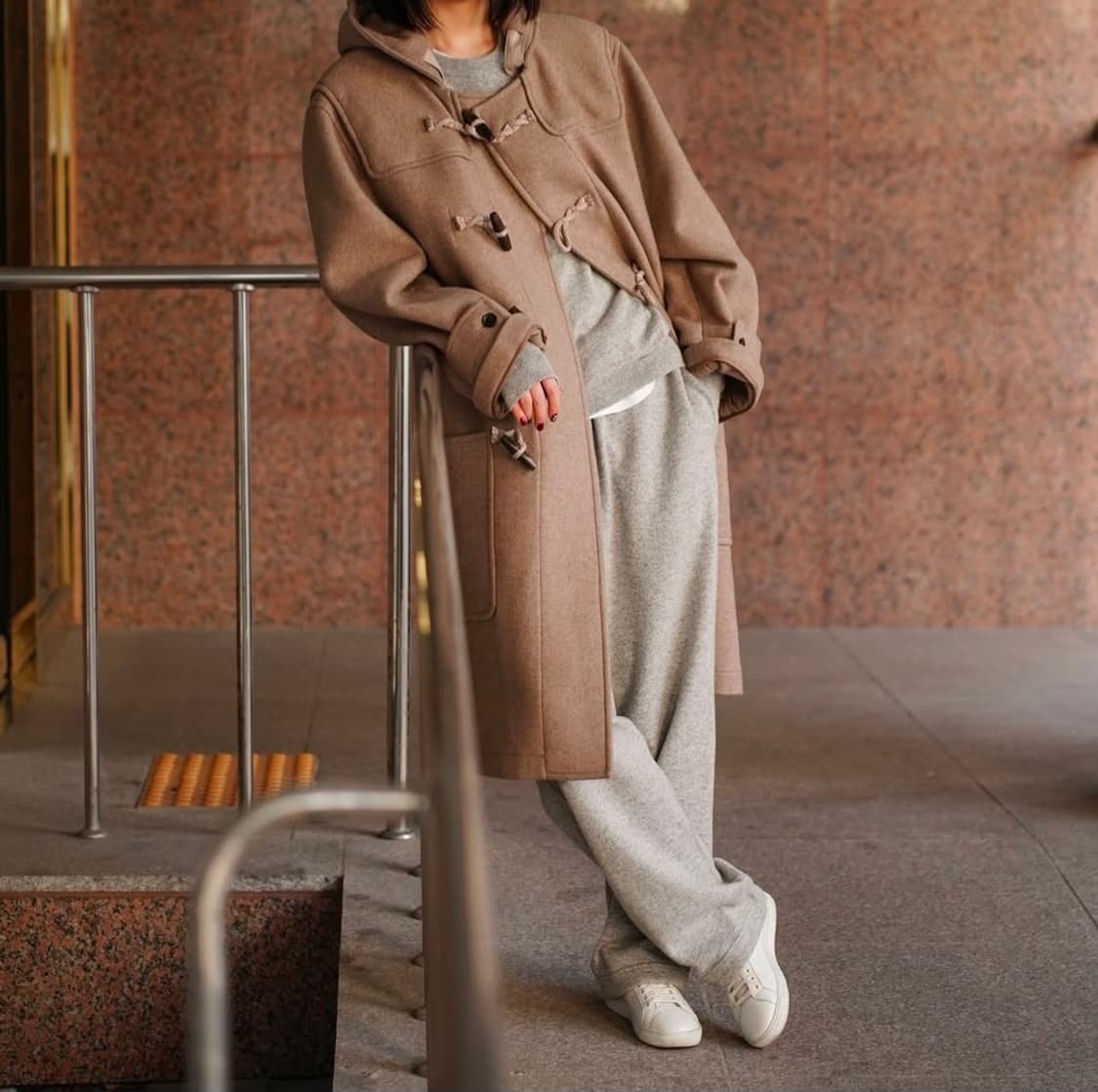 [2,새상품] 헤릴 24AW 캐시미어 더플코트 팝니다 상품이미지1