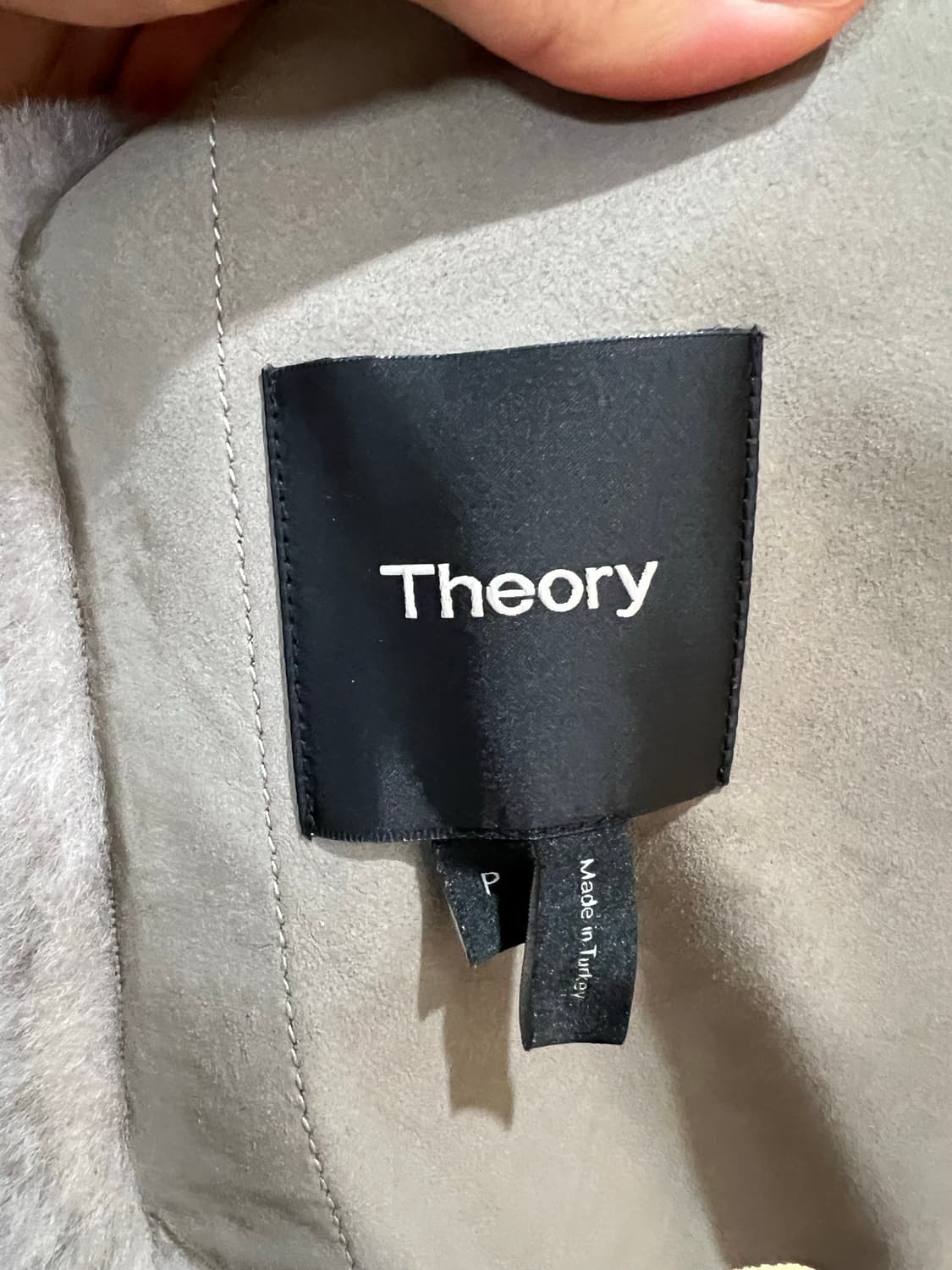 띠어리 가죽 시어링 무스탕코트 (새상품급) 상품이미지3