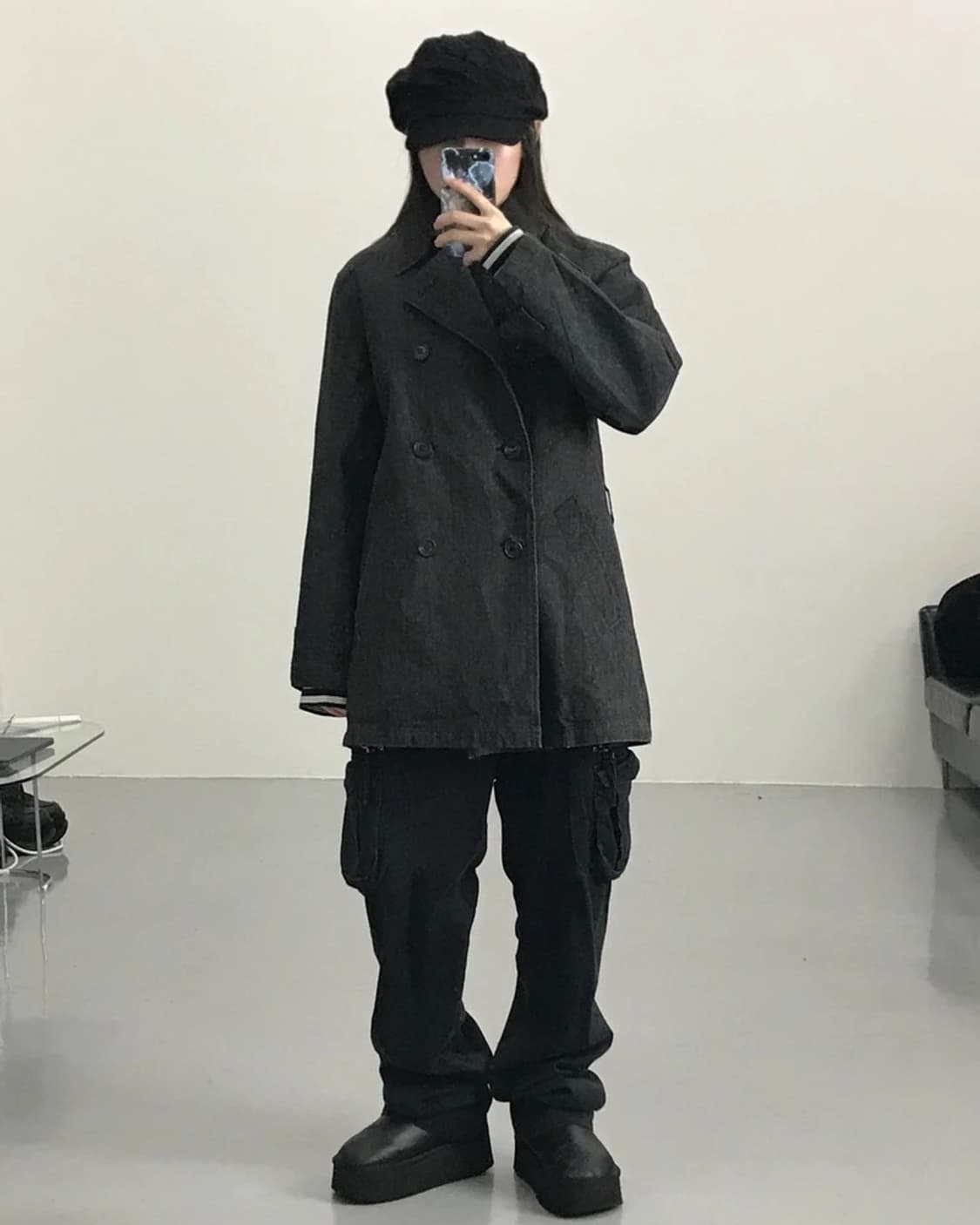 Japan Vintage Padded Pea Coat 상품이미지2