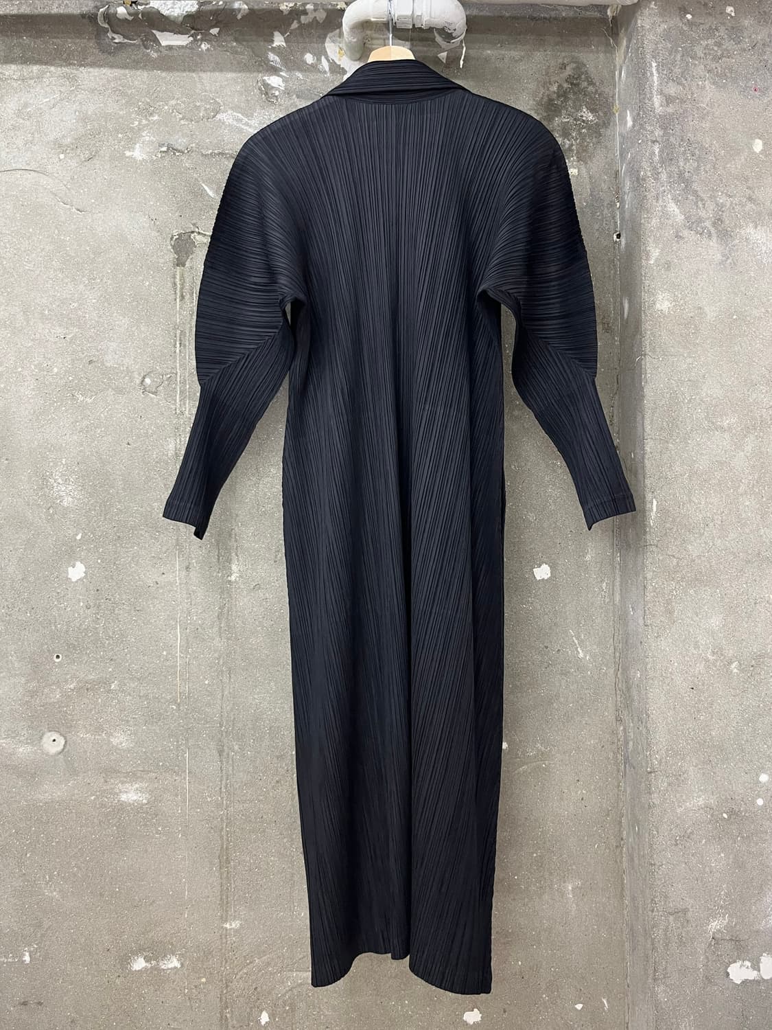 Pleats Please 플리츠플리즈 블랙 롱가디건 상품이미지4