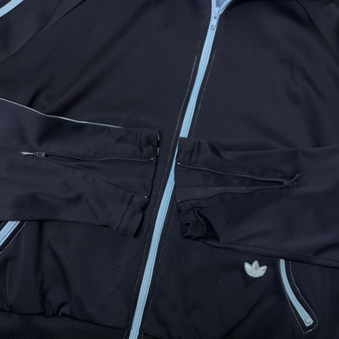 아디다스 파이어버드 네이비 스카이블루 져지 [2157] 상품이미지4