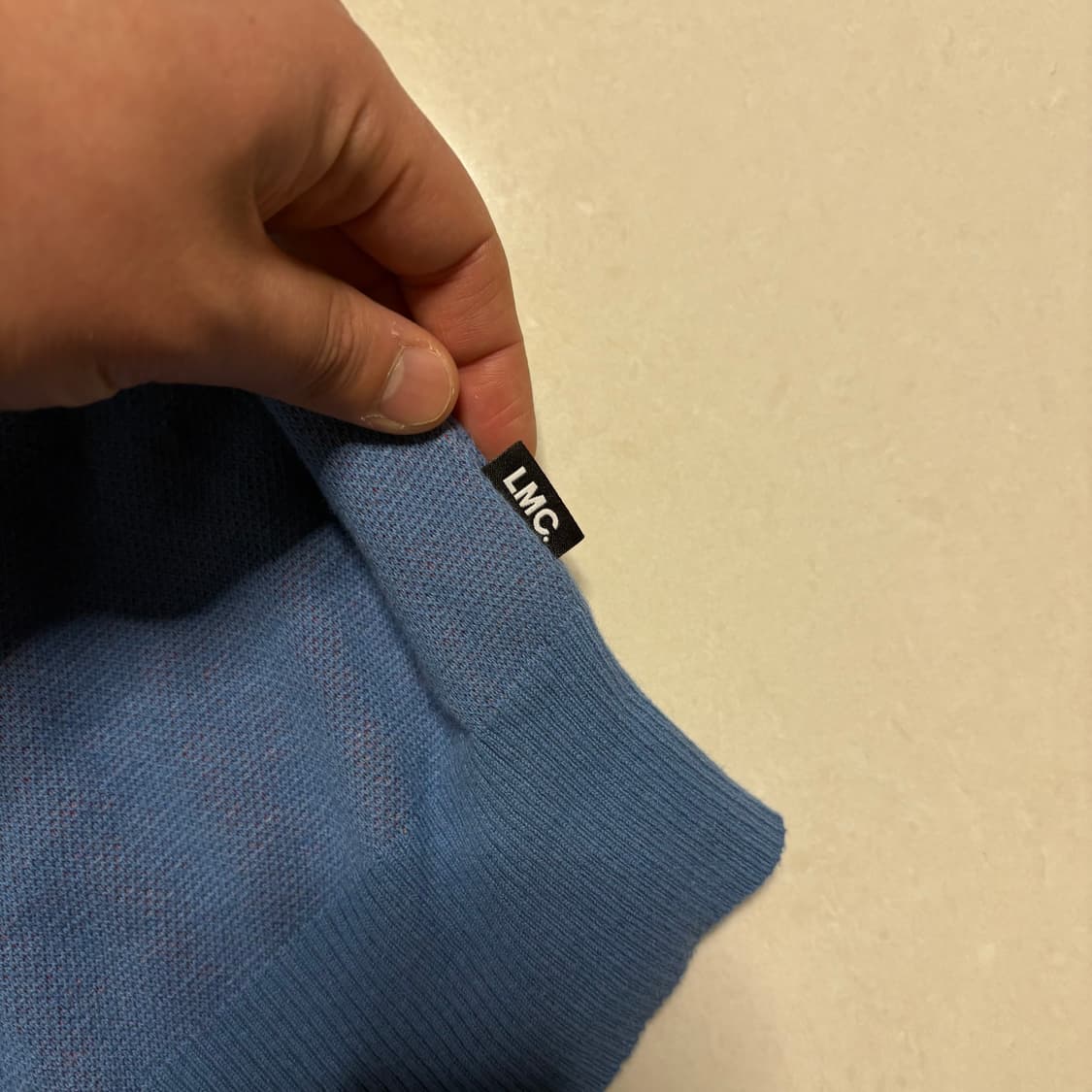 정품 LMC 엘엠씨 핑크 베어 블루 니트 스웨터 상품이미지6