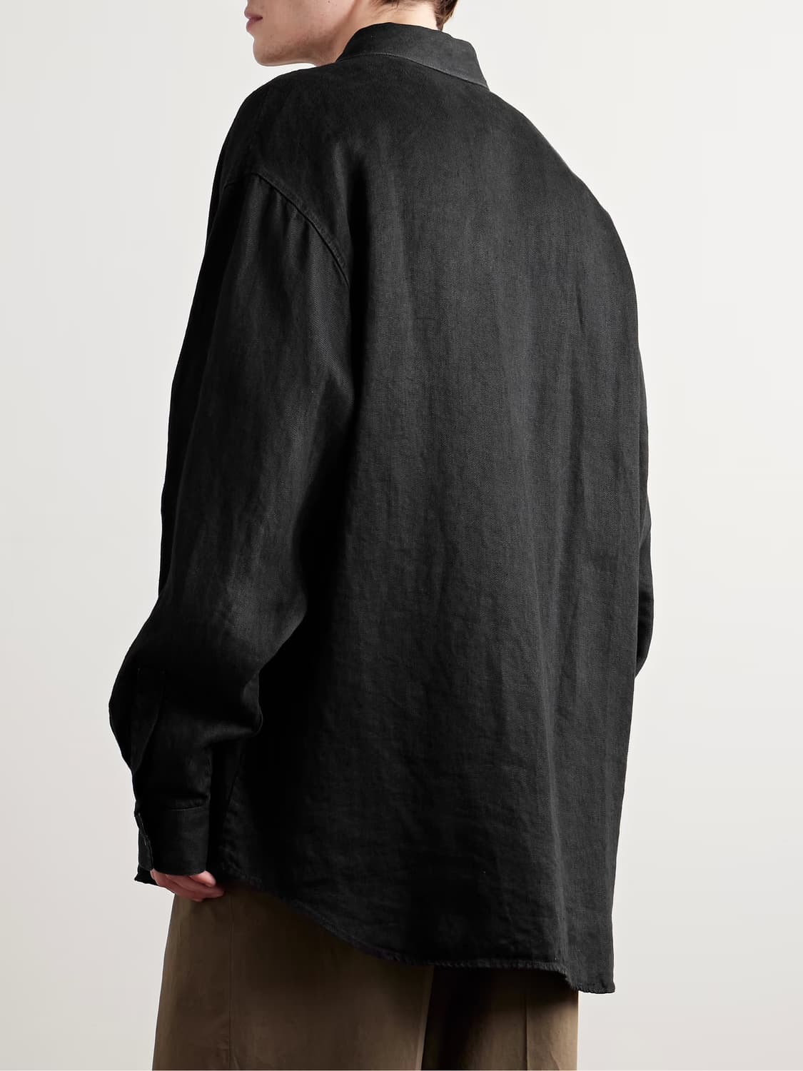 The Row린넨 오버사이즈 트윌셔츠 [S] 상품이미지3