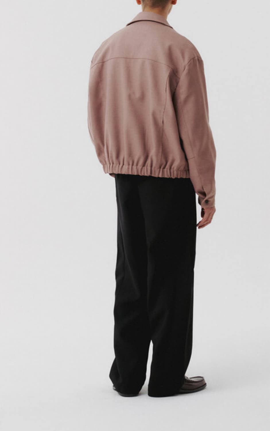 르마드 로우컷 뒷 밴딩 숏자켓 인디핑크 (Size 2) 상품이미지3