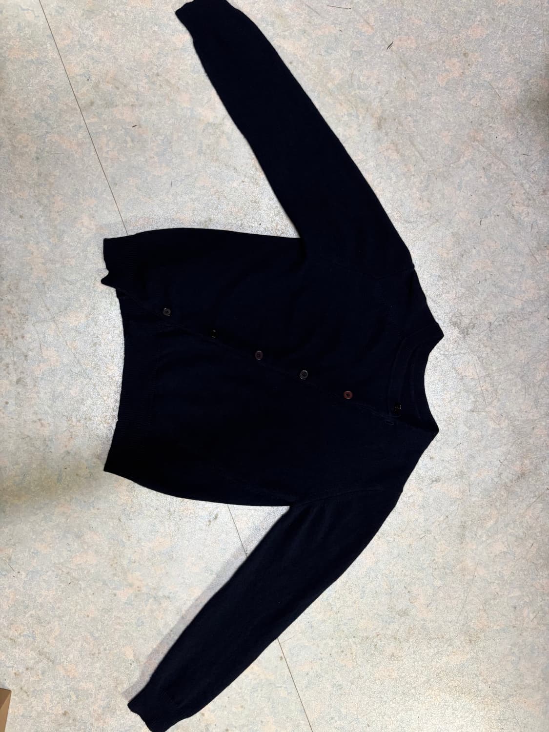 EE  2 WAY CARDIGAN NAVY XL 상품이미지3