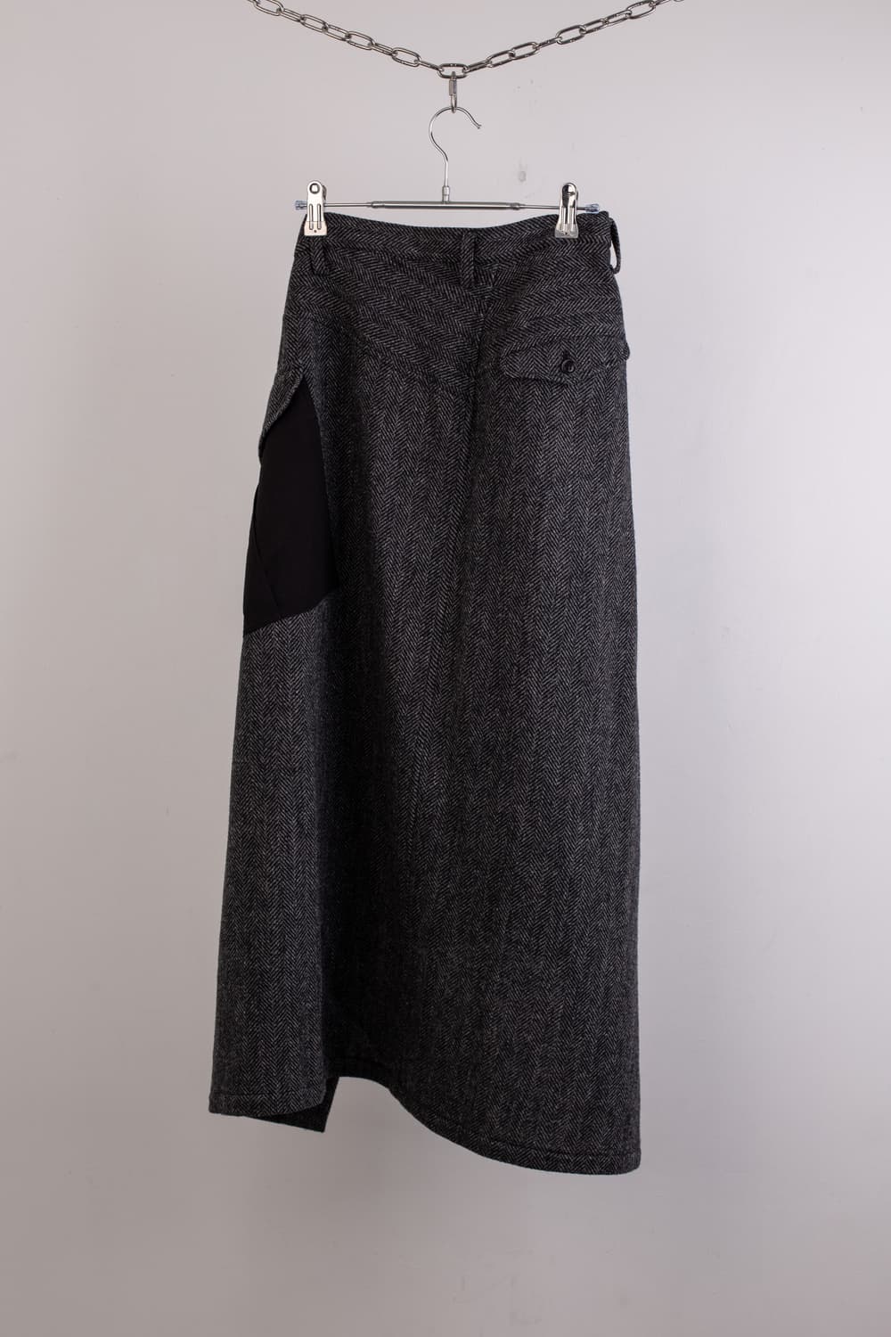 YOHJI YAMAMOTO Y'S ZIP SLIT LONG SKIRT 상품이미지8