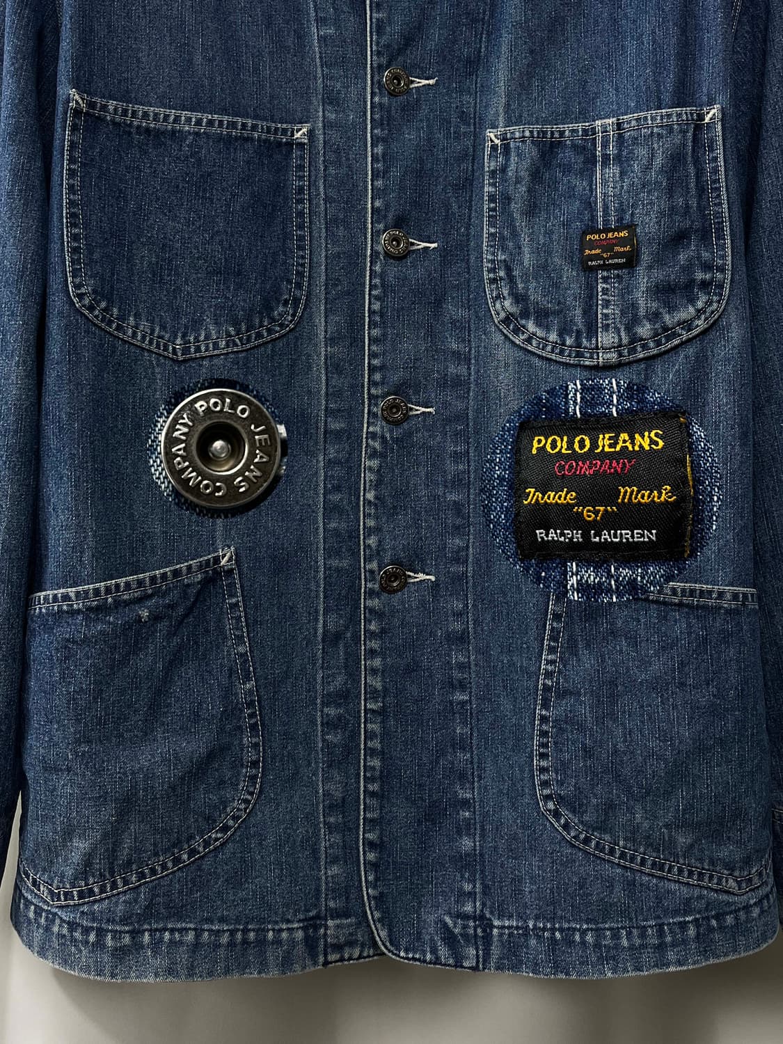 폴로 랄프로렌 데님 초어 덩가리 워크자켓 상품이미지5