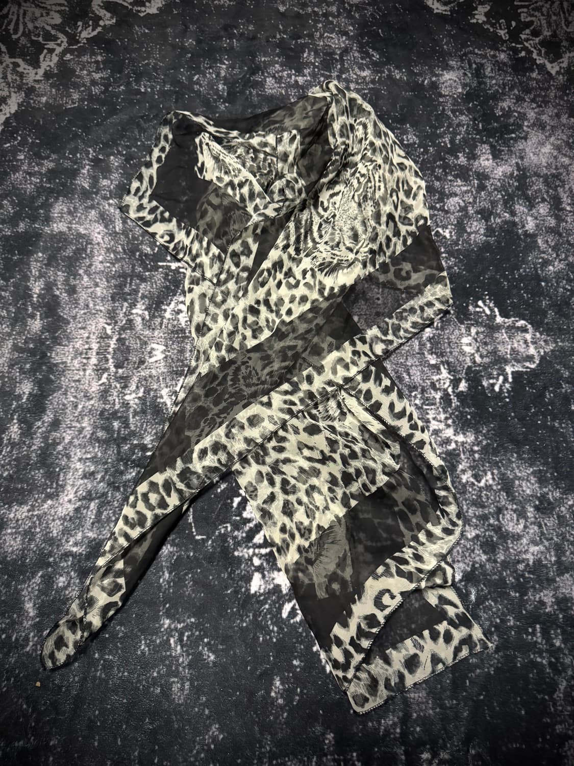 leopard scarf 상품이미지1