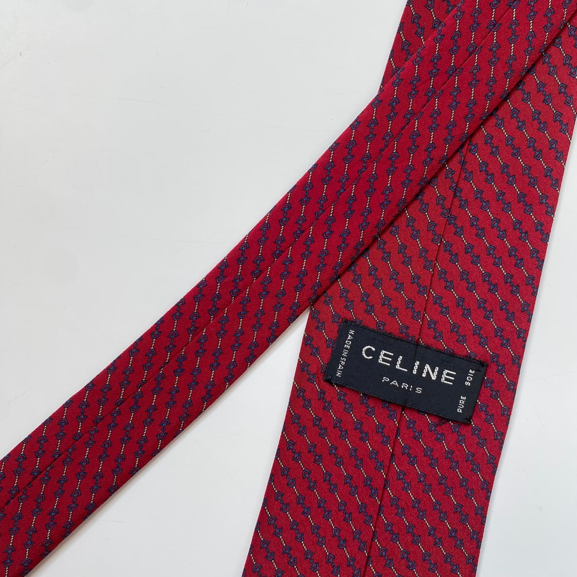 셀린느(celine) 심플로고 명품 정품 넥타이8.6cm 상품이미지5