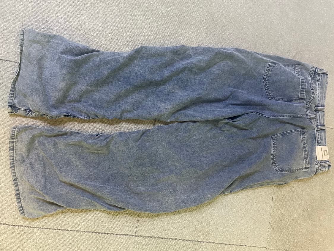 우영미 블루 셔링 팬츠 48 상품이미지3