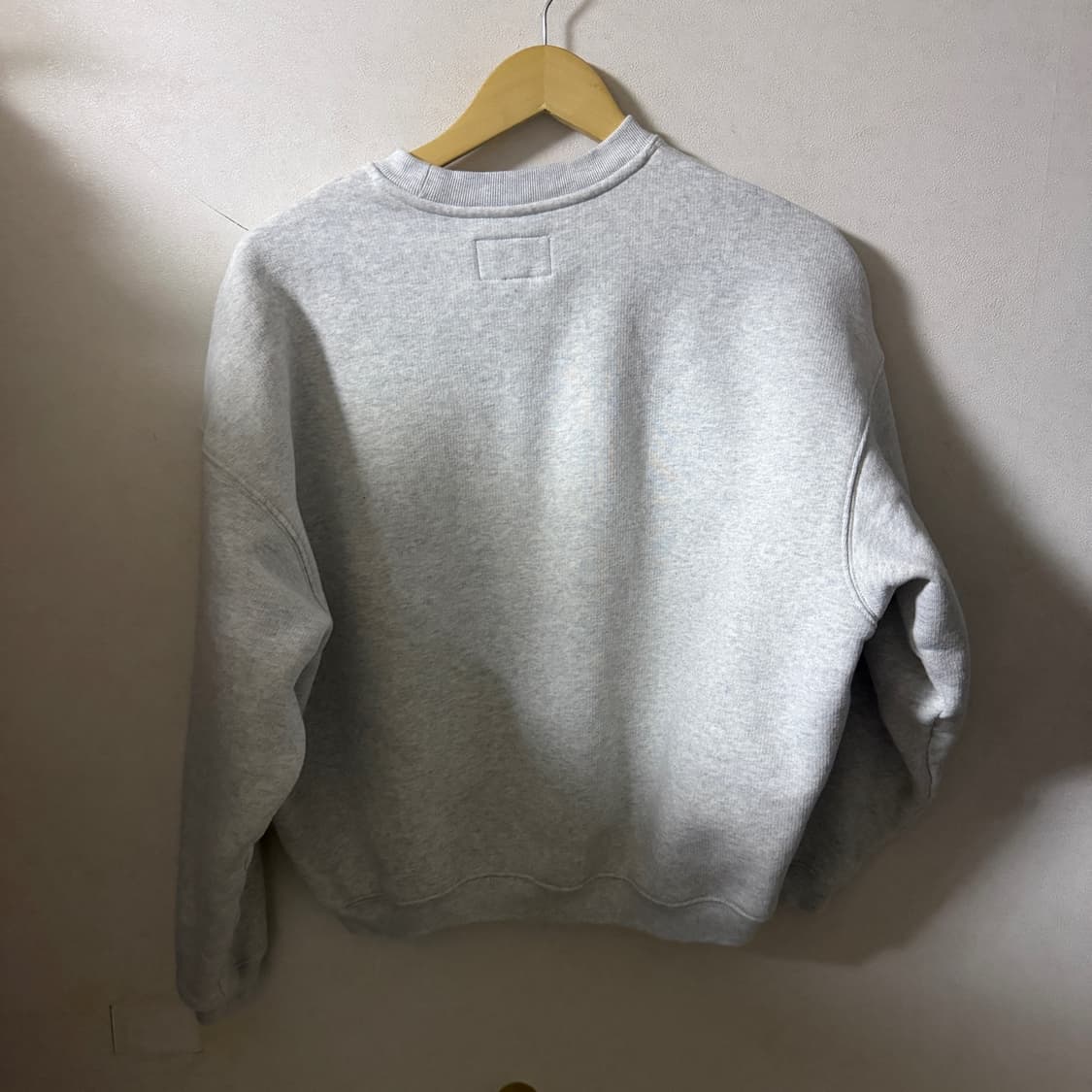 스투시 스투 아플리케 크루넥 118577 S(오버핏 77) 상품이미지6