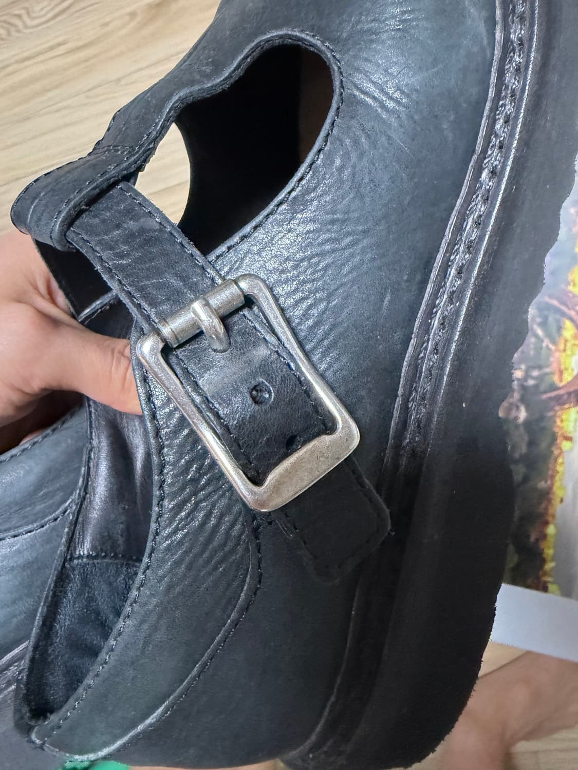 아워레가시 블랙 캠든 슈즈 42 상품이미지5