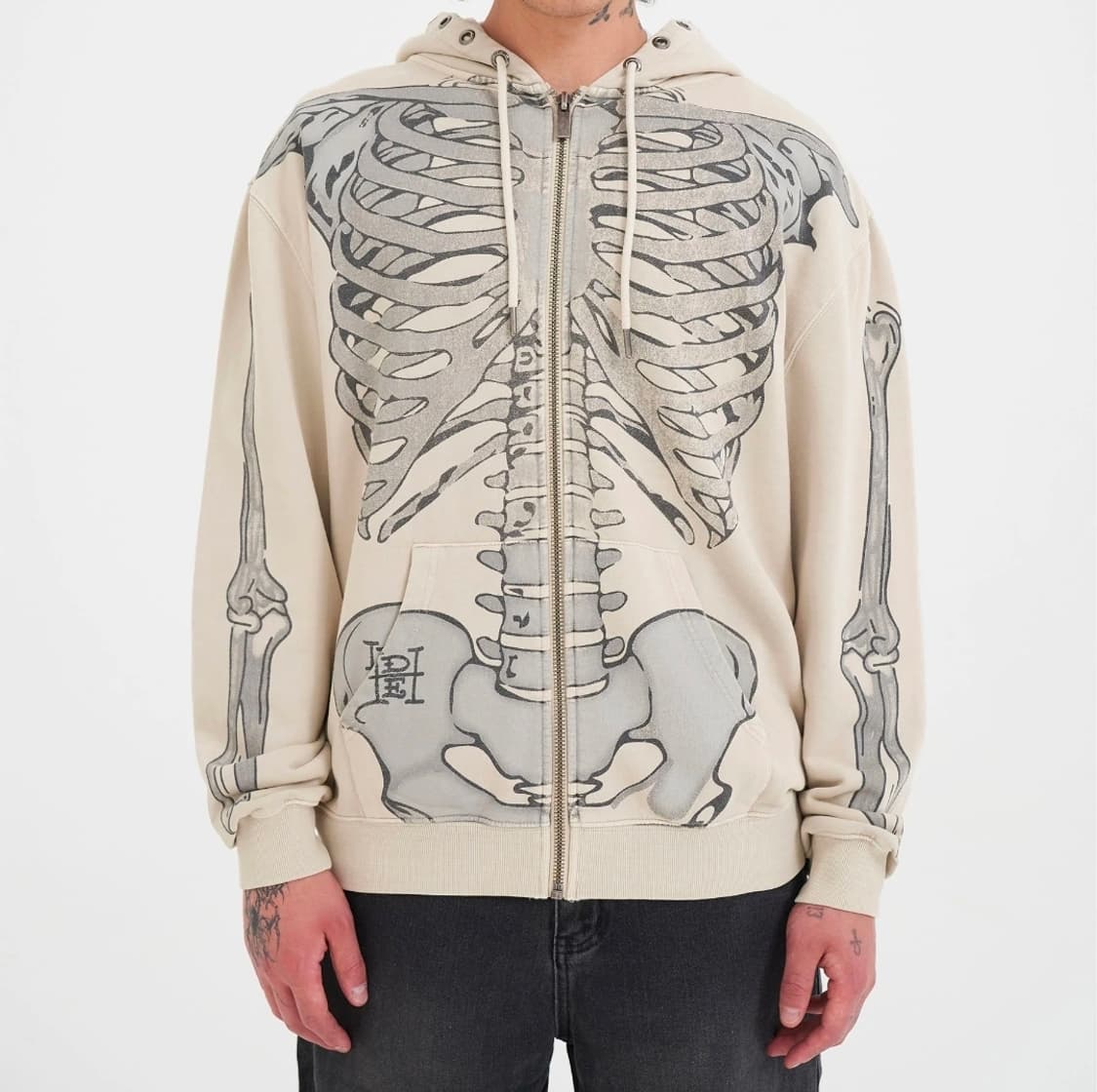 에드하디 아일렛 스켈레톤 본 후드집업 상품이미지1