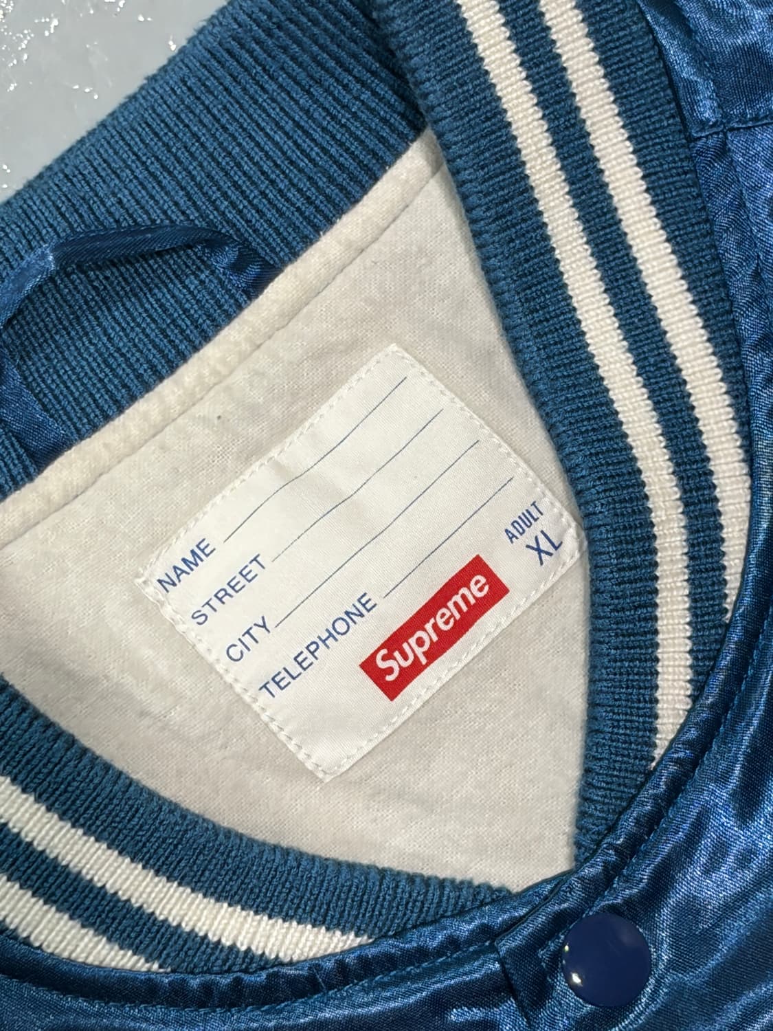 15SS 슈프림(Supreme) Satin Club Jacket 상품이미지6