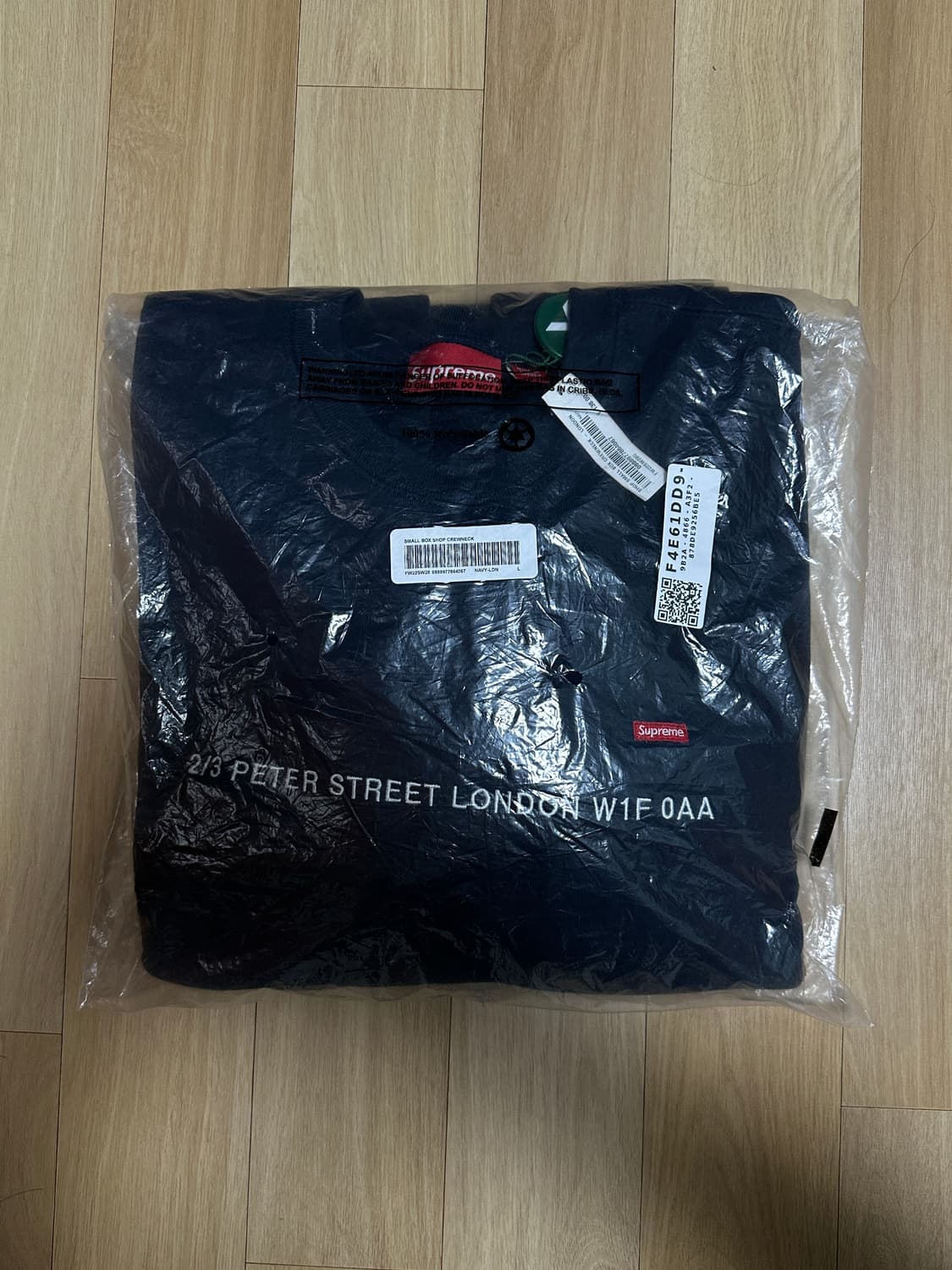 슈프림 런던샾 스몰 박스로고 스웻셔츠[L] 상품이미지5