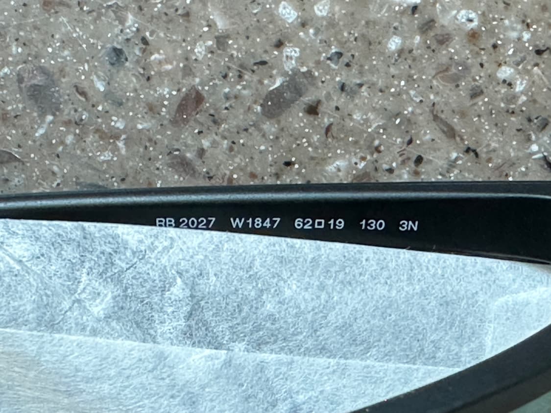 (RB2027) 레이벤 프레데터2 무광 (매트 블랙) 상품이미지5