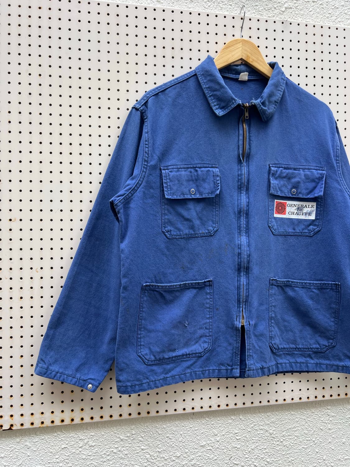OLD VINTAGE WASHING BLUE 빈티지프렌치워크자켓 상품이미지4