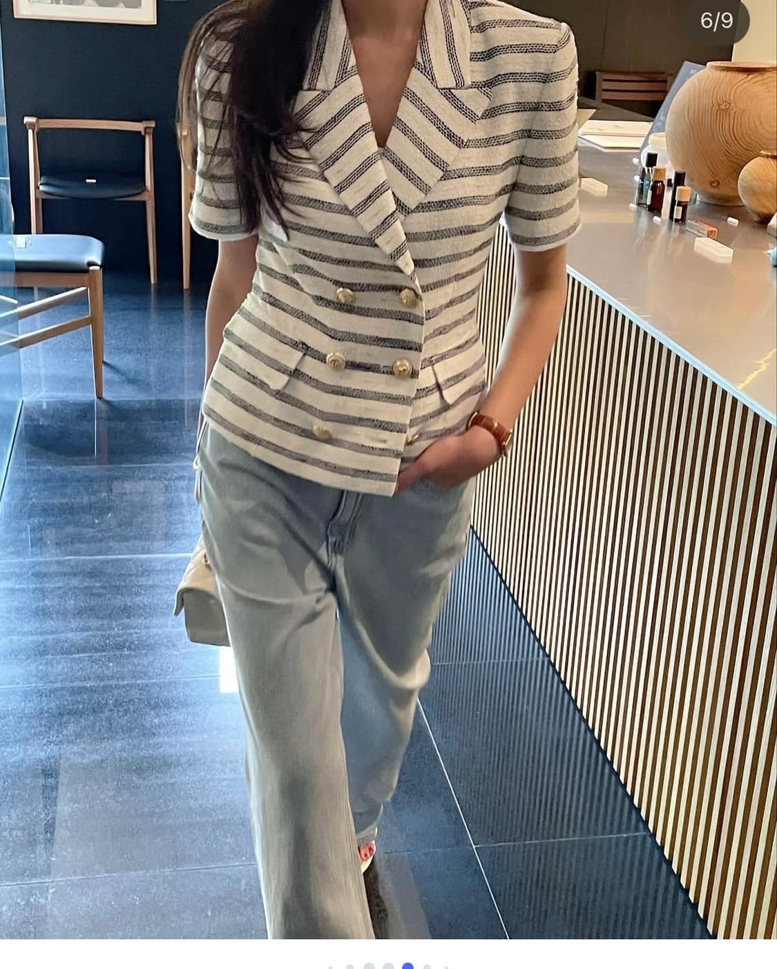 Cruise Stripe Tweed Jacket 상품이미지10