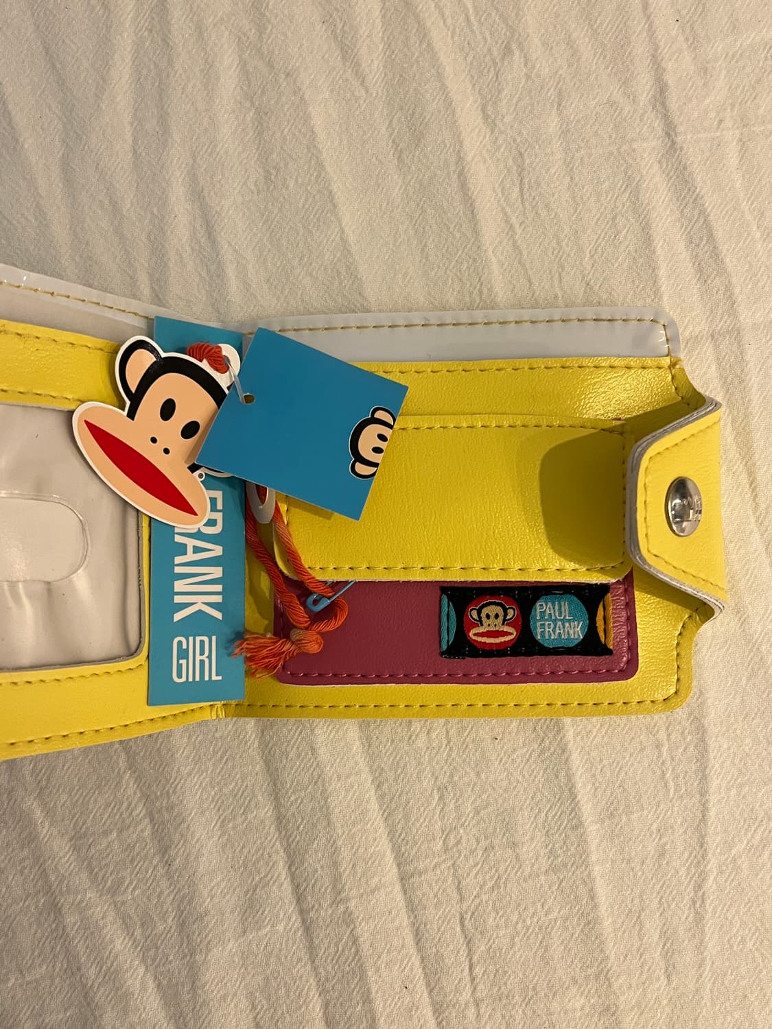 폴 프랭크 단무지색 지갑 🙉 상품이미지9