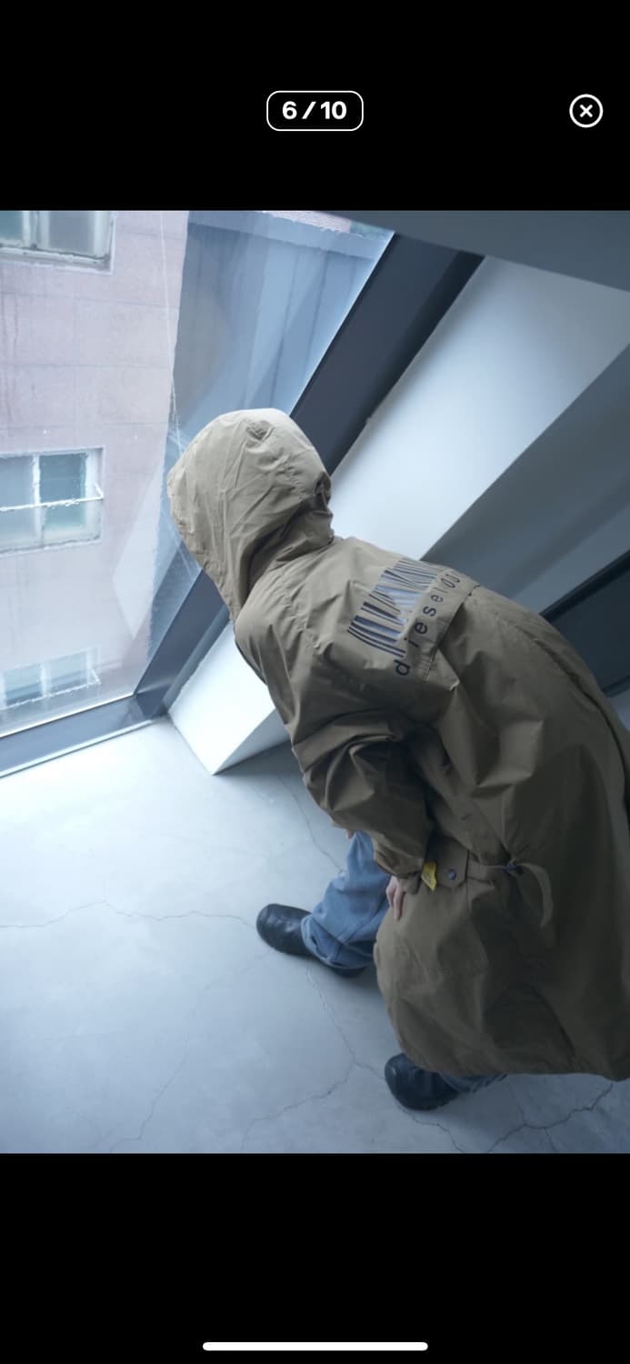 [ Diesel ] hooded trench 상품이미지1