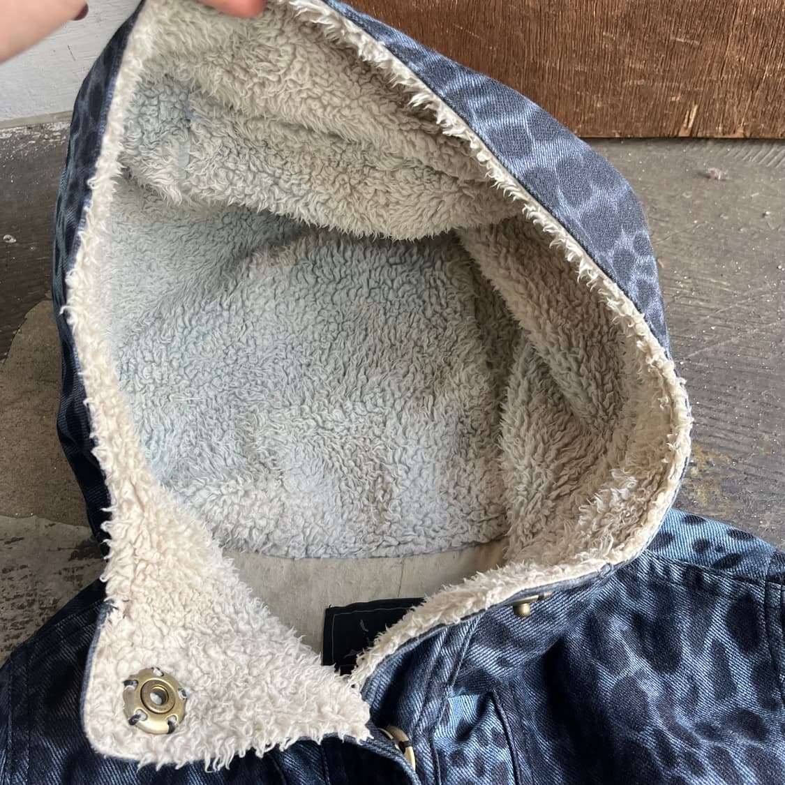 히스테릭글래머 레오파드 미디 코트 상품이미지4