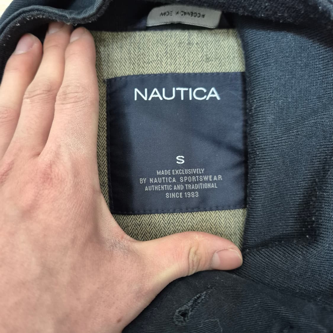 노티카 블루종 나일론 레인자켓 S(90) 상품이미지4