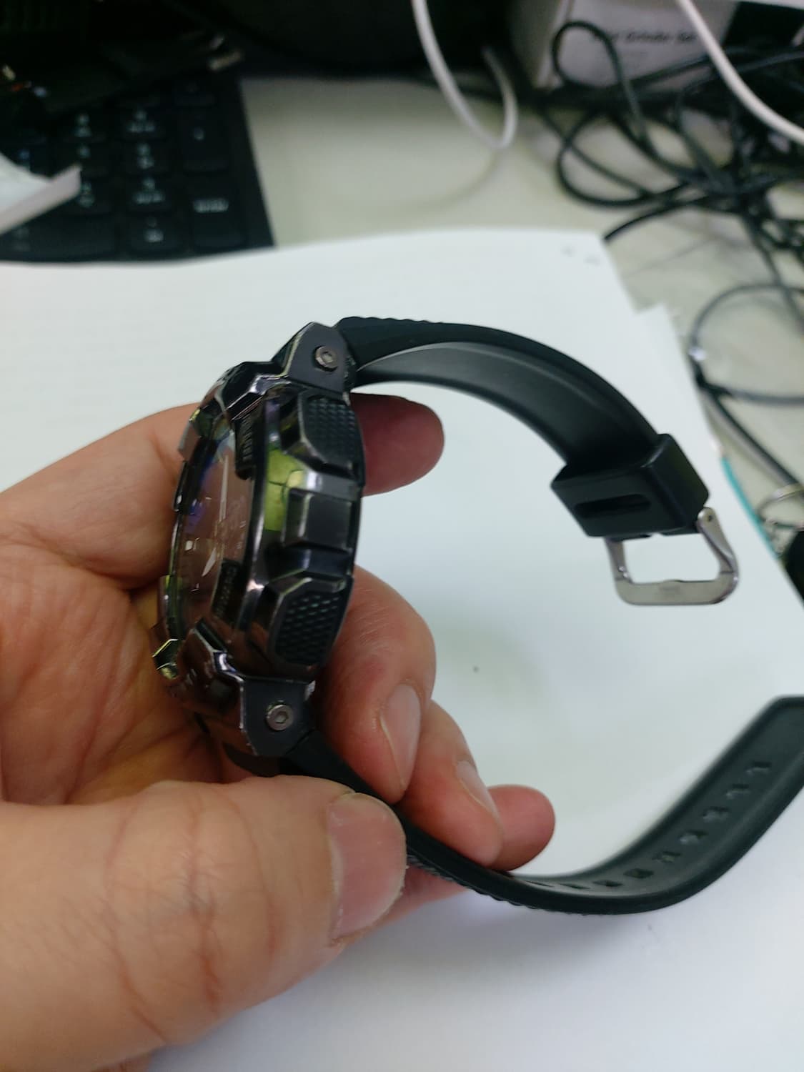 블랙 카시오 지샥 시계 판매합니다 상품이미지3