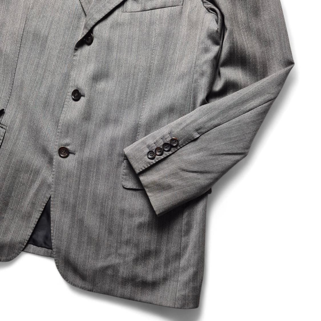 [L] 구찌 00s 울 캐시미어 블레이저 자켓 상품이미지5