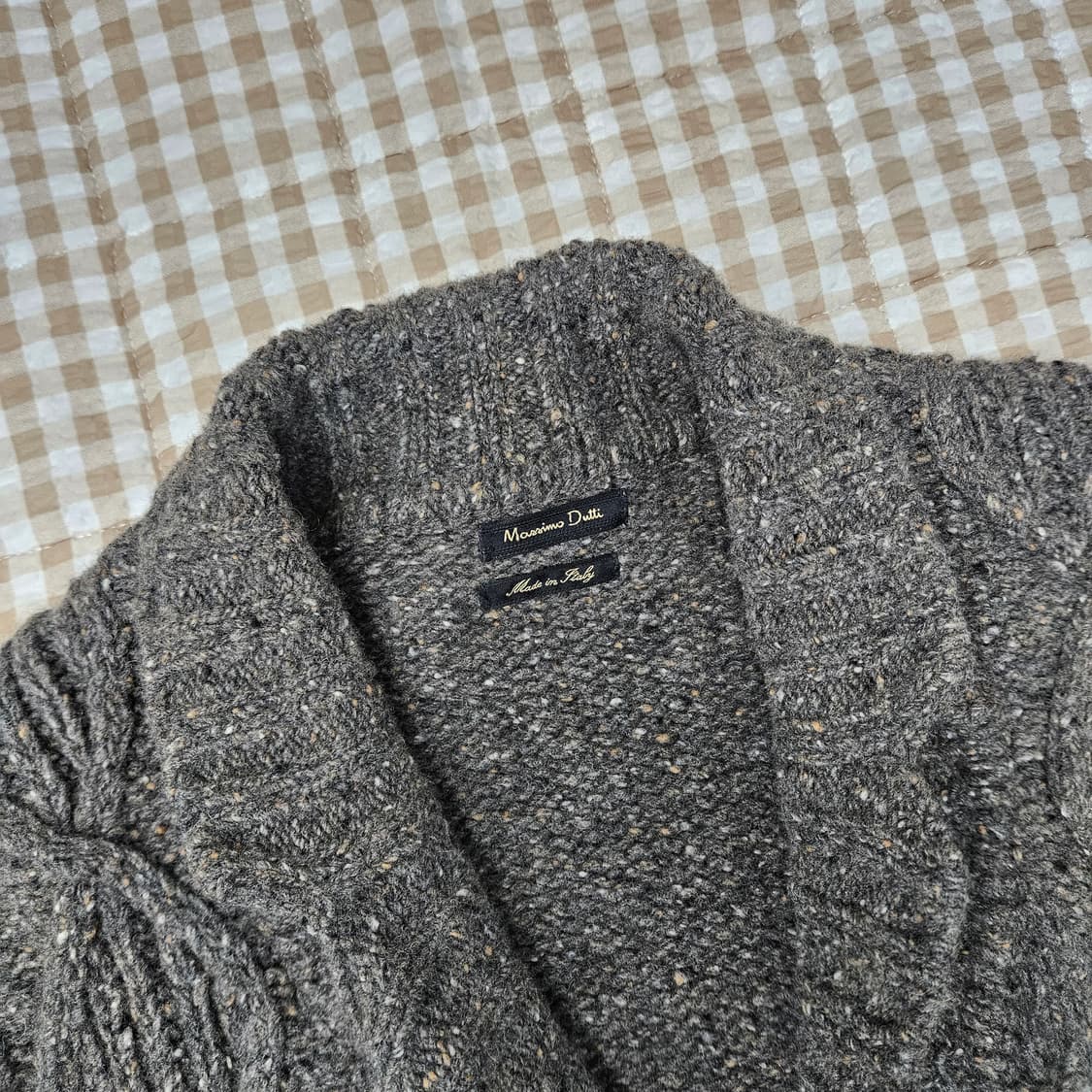 마시모두띠 울 캐시미어 니트 가디건 남자100 상품이미지2