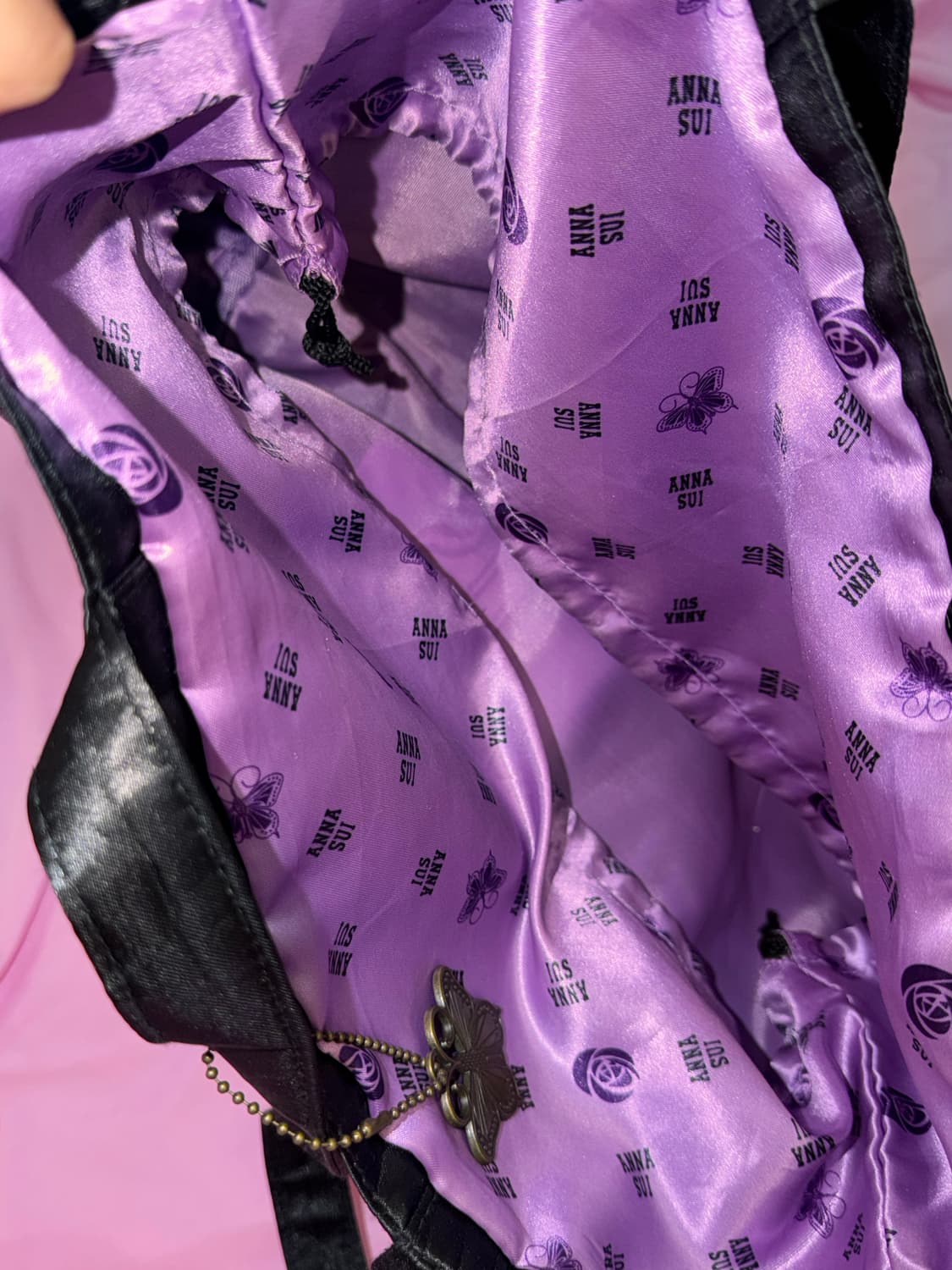 안나수이 도트백 가방 빈티지 갸루백 오네갸루 상품이미지3