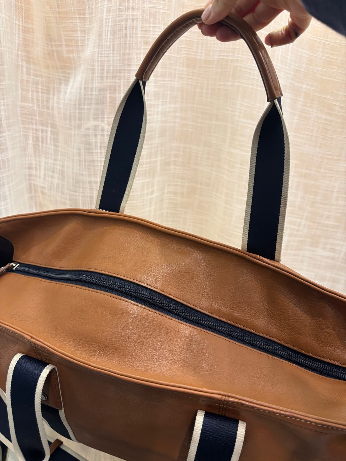 정품 코치 가죽 빅 토트백     상품이미지5