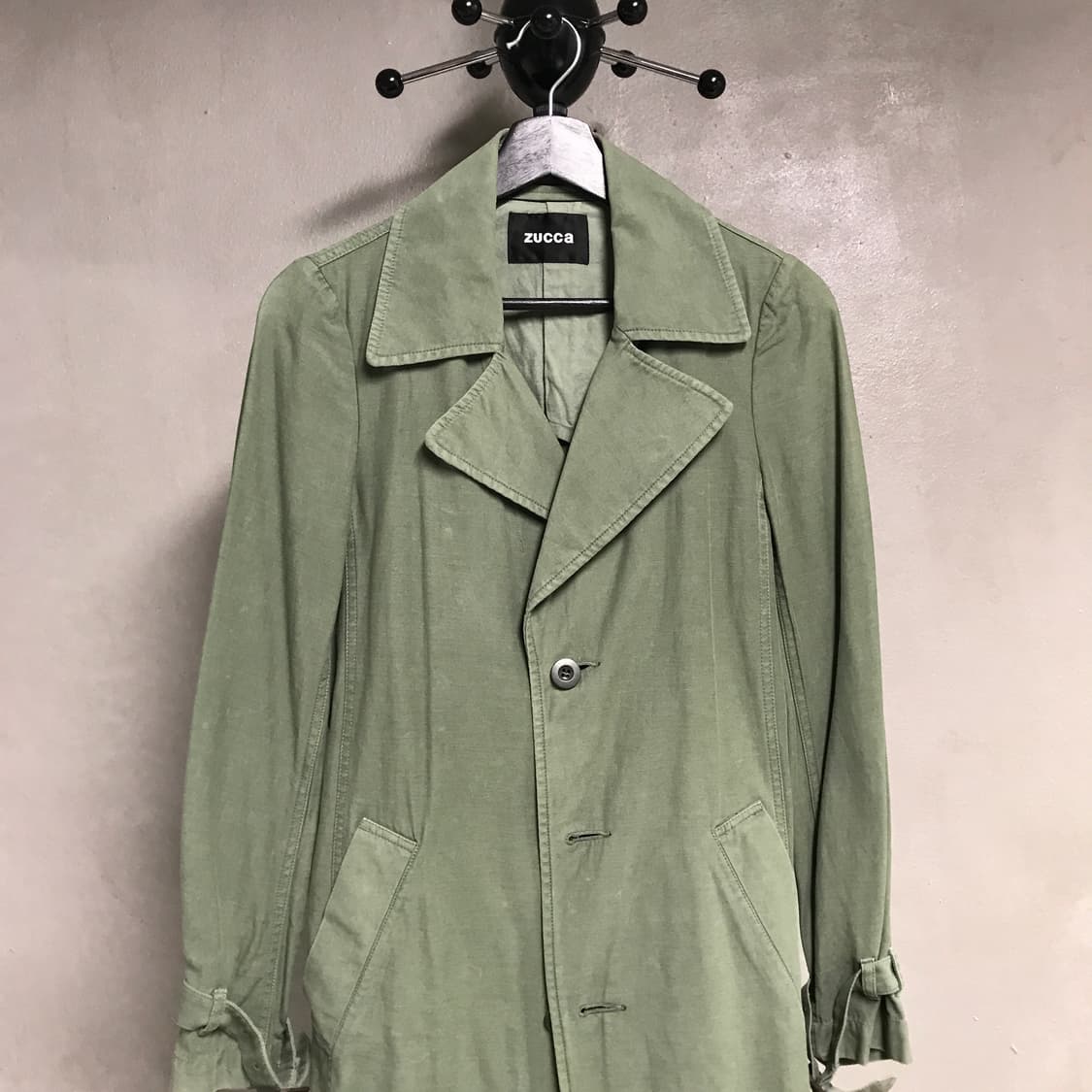 ZUCCA 주카 트렌치 코트 카키 S(W) 상품이미지2