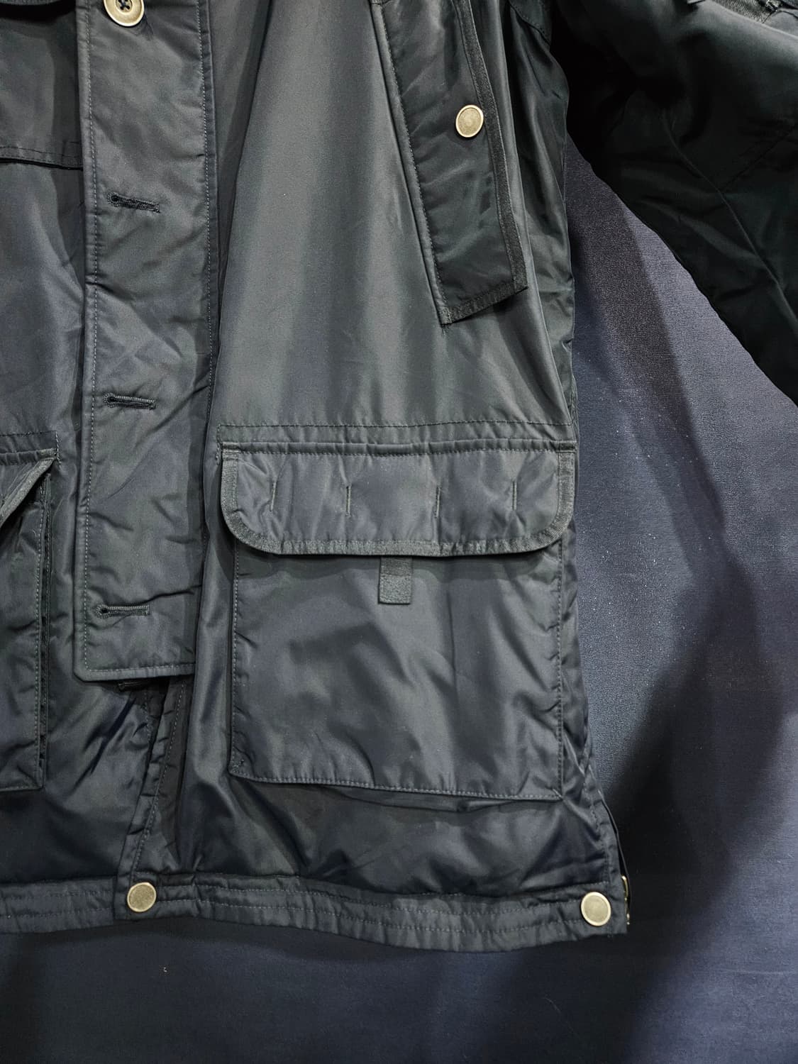 하버 파카 네이비컬러 남성 100 덕다운 야상패딩  상품이미지6