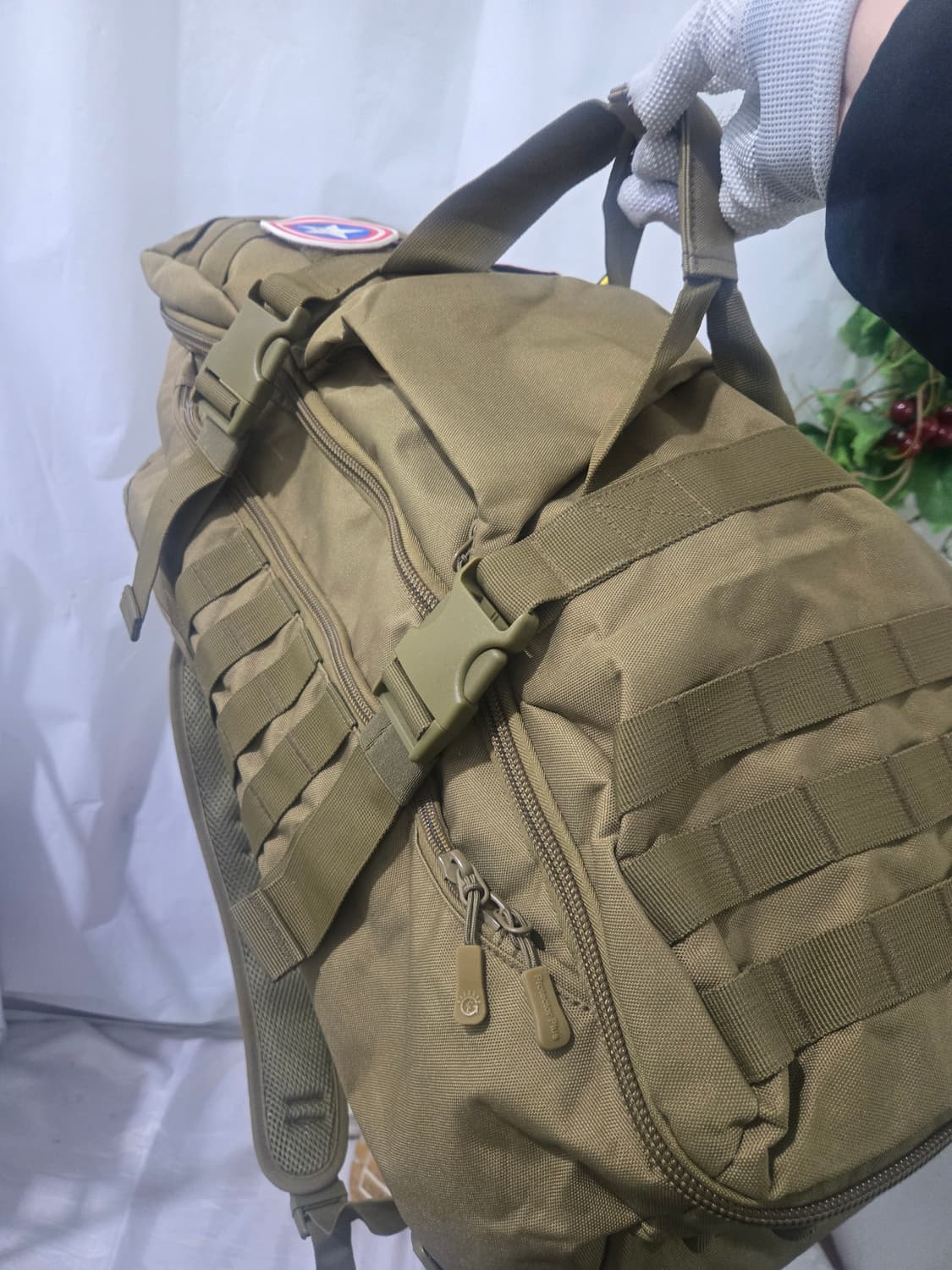 밀리터리 스타일 백팩 상품이미지9