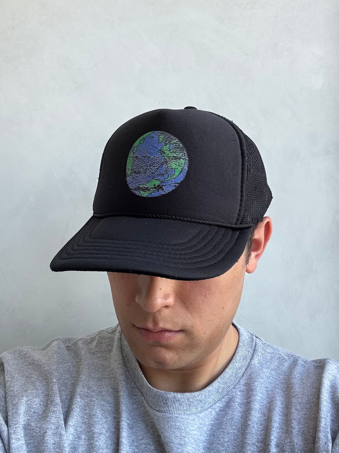 Vtg Earth Trucker Cap 상품이미지10