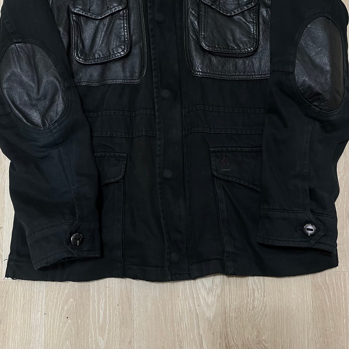 빈폴 진스 남성 소가죽 후드 자켓 XL/105 상품이미지9