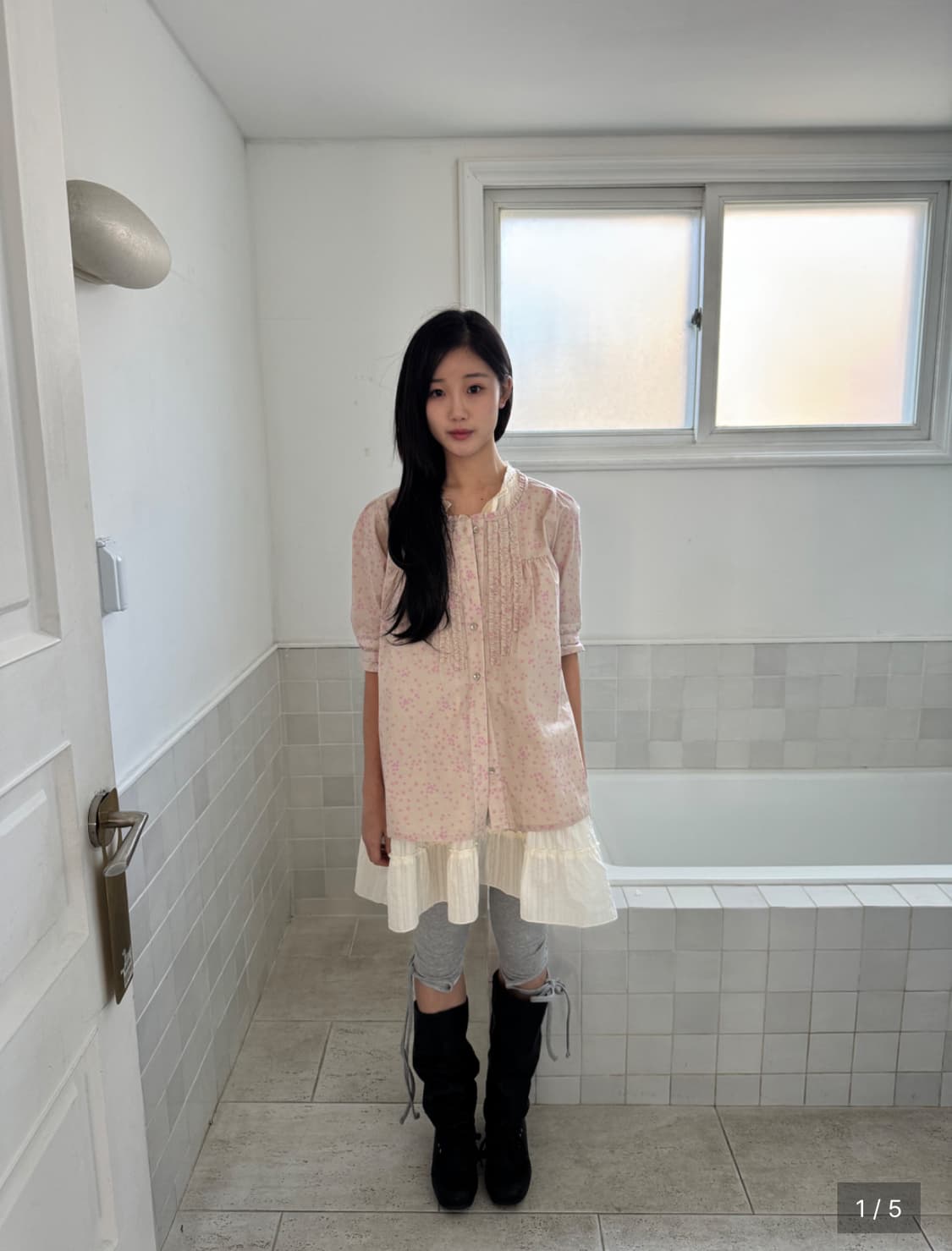 당일배송) 인앤양인하모니 모모 블라우스 스타 momo bl star 상품이미지1