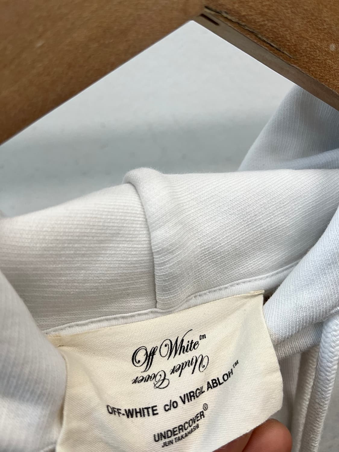 95) 오프화이트x언더커버 리버시블 후드티  상품이미지2