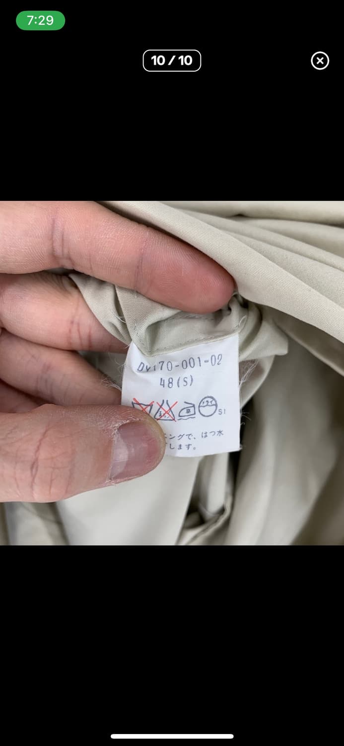 90‘s 요지야마모토 아카이브 트렌치코트 상품이미지10