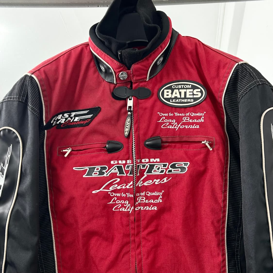 Bates 레더 사이드라인 레이싱 자켓 상품이미지7