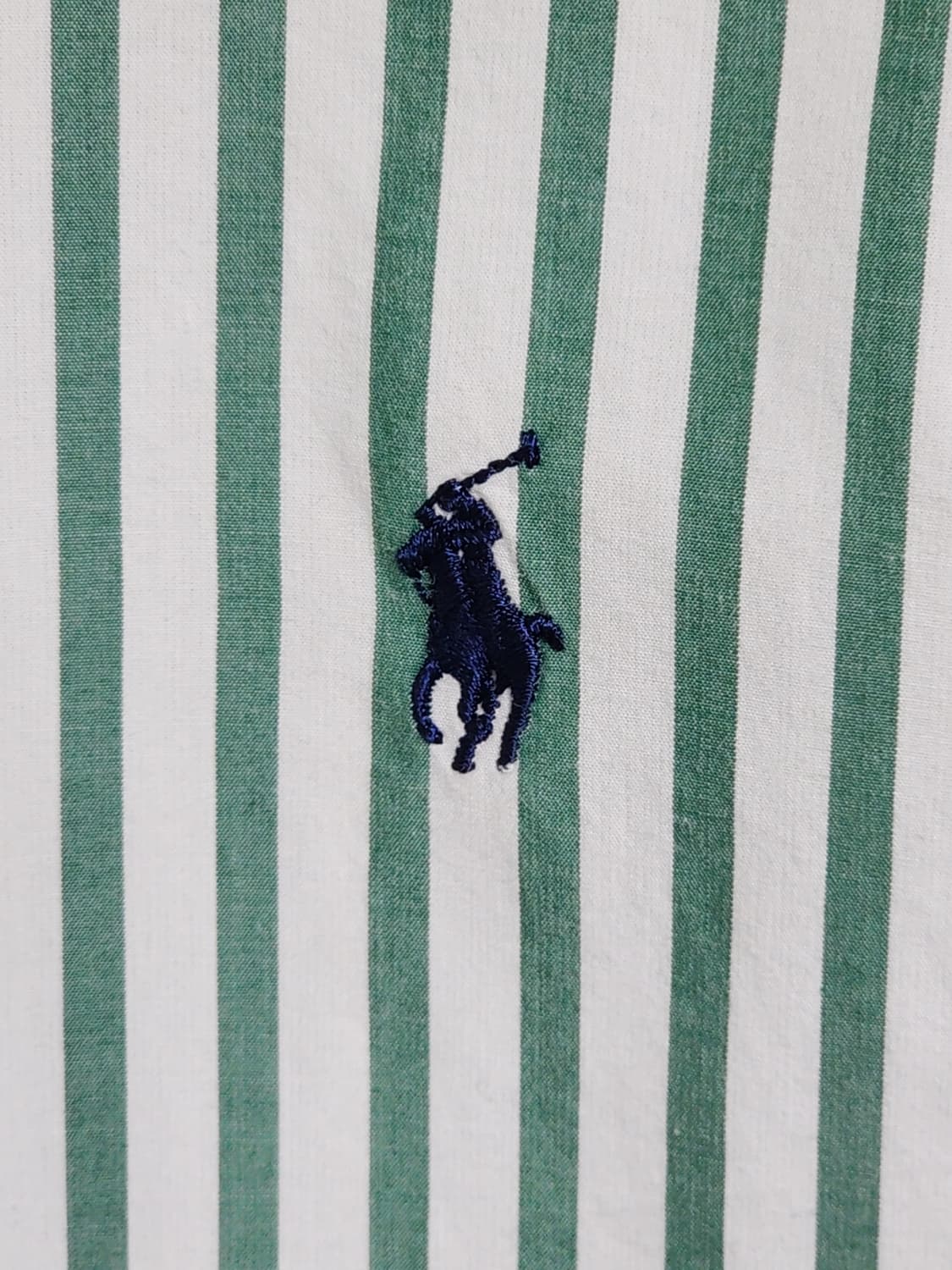 (M) 랄프로렌 폴로 남방 스트라이프 로고 셔츠  상품이미지4