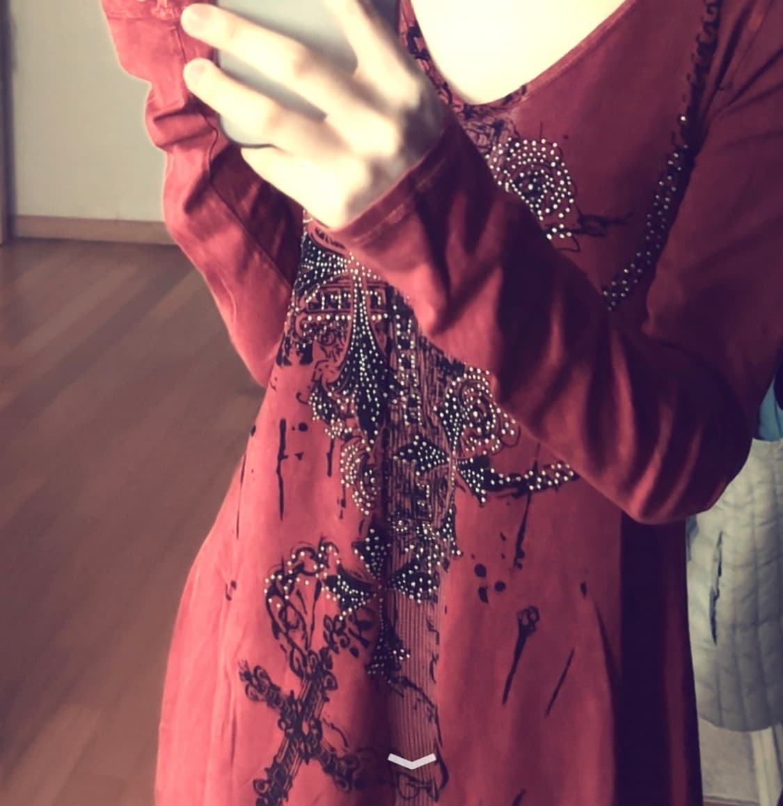 (착샷) vocal 펑크 vkei 롱슬리브 상품이미지3