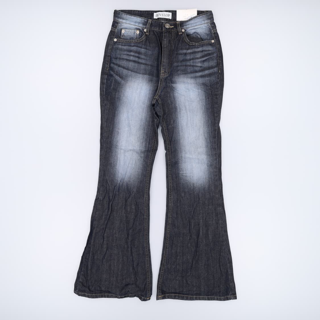[M] 새상품 디벨로프여성 빈티지 부츠컷 데님팬츠 1211H2 상품이미지1