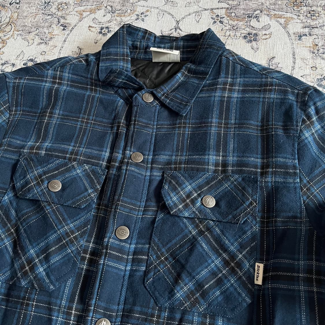디키즈 퀼팅 누빔 플란넬 셔츠 자켓 상품이미지3