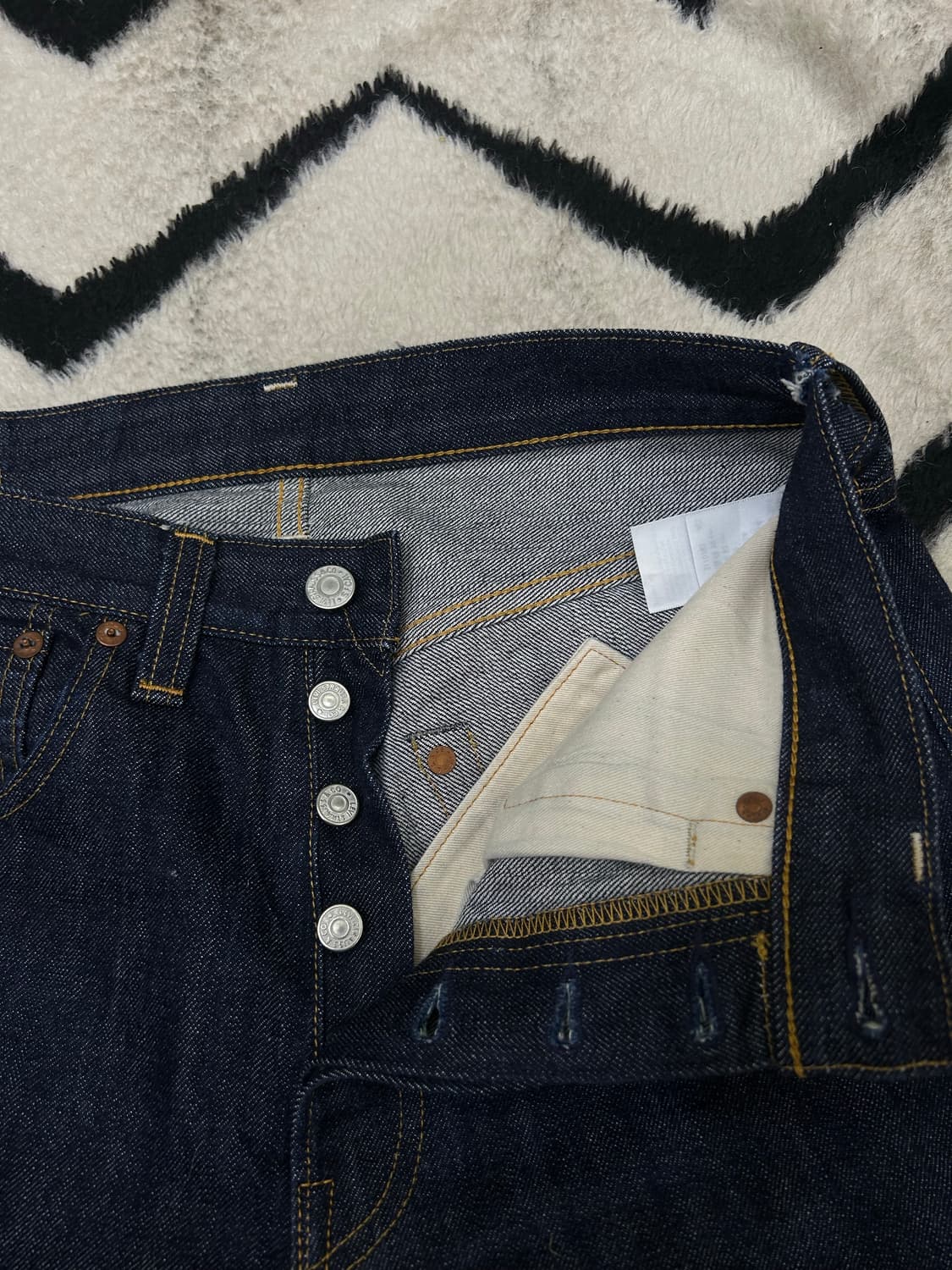 [32]리바이스501 LVC 셀비지 빈티지클로딩 데님팬츠/생지 상품이미지5