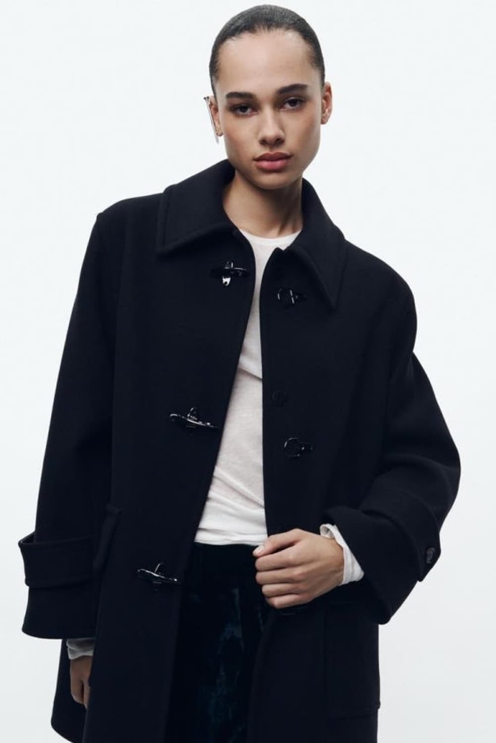 MANTECO 울 토글 코트 상품이미지2