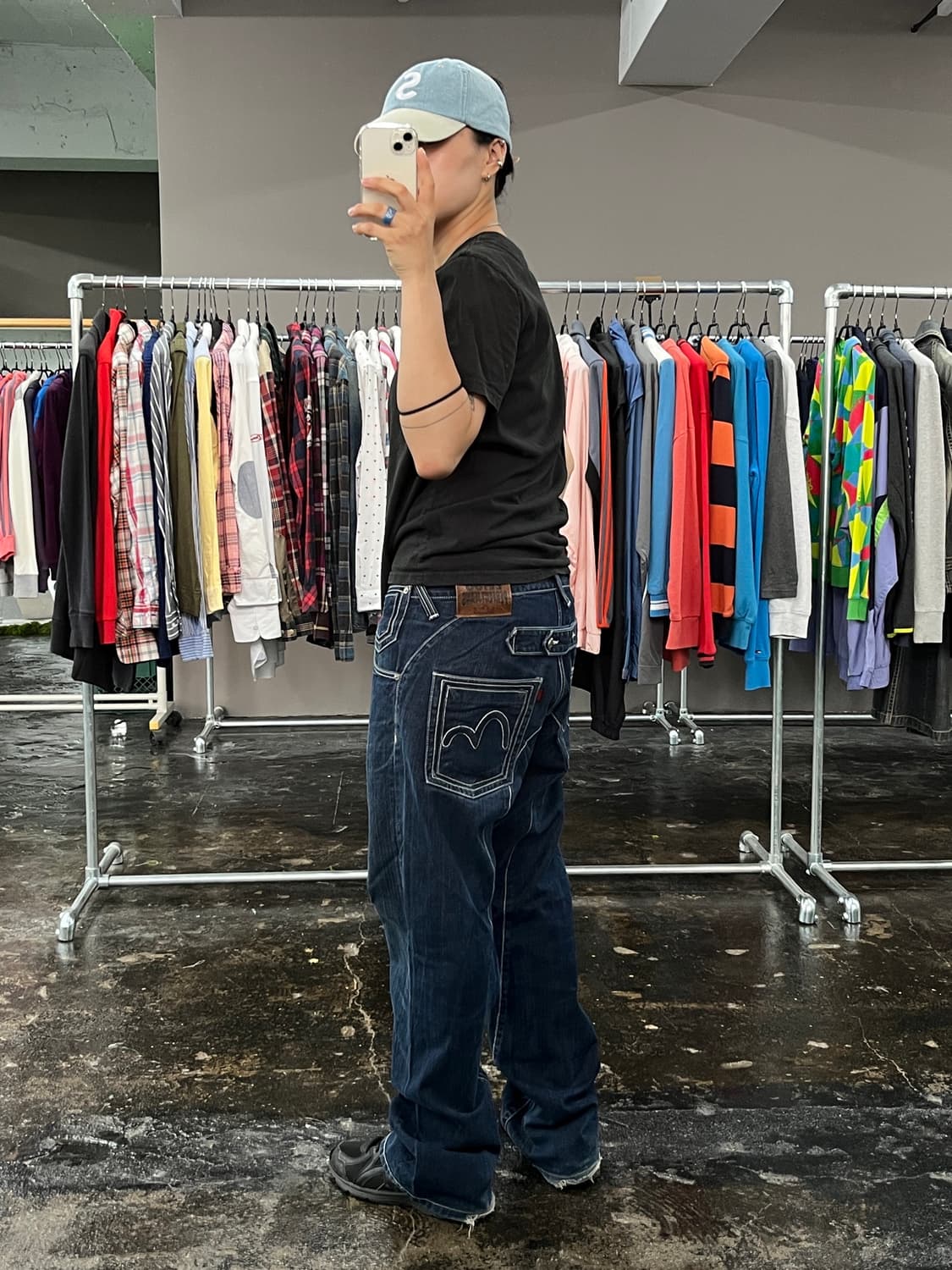 EVISU Y2K 데님 팬츠 상품이미지5